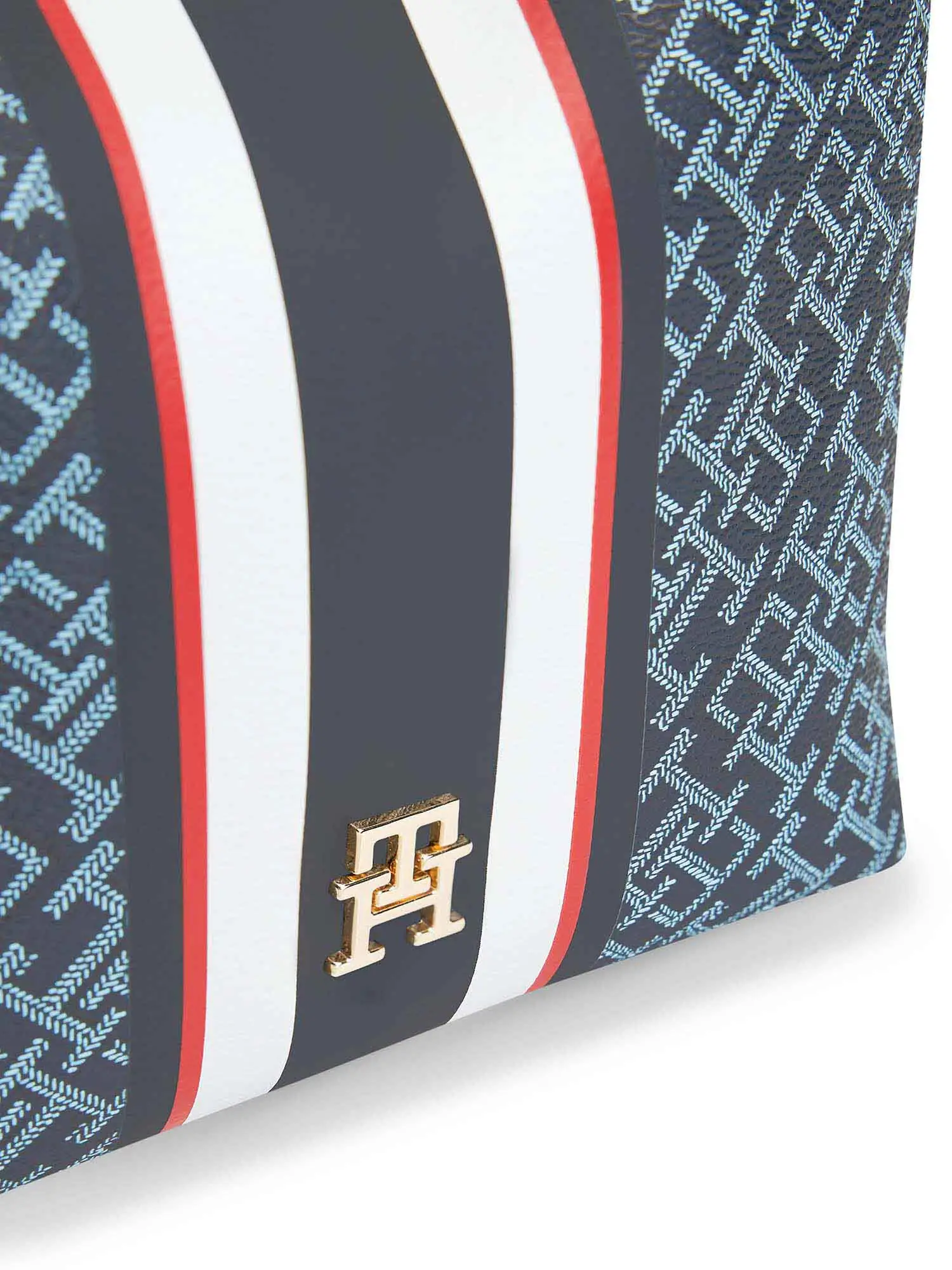 BORSA A SPALLA DONNA - TOMMY HILFIGER BLU - AW0AW18392 - Image 4