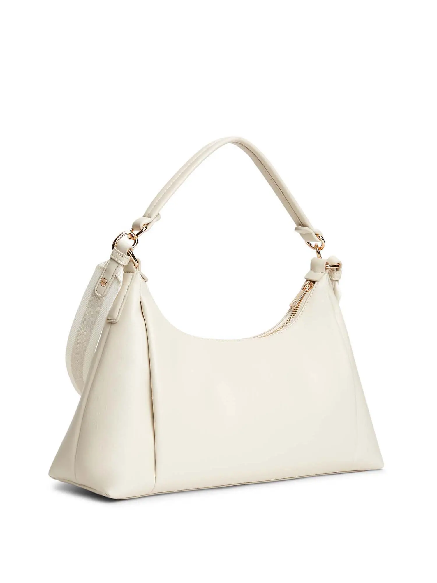 BORSA A SPALLA DONNA - TOMMY HILFIGER CREMA - AW0AW18373 - Image 2