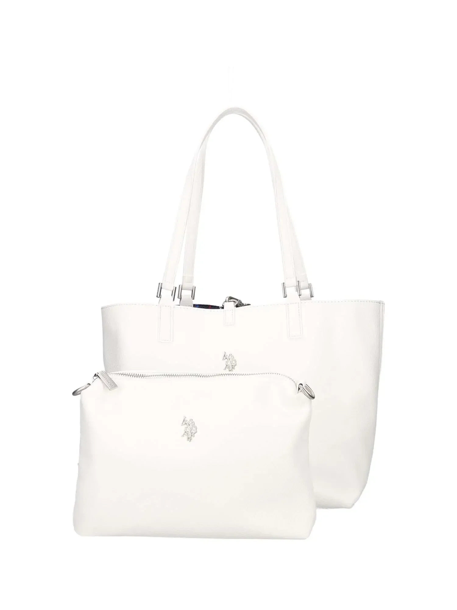 BORSA A SPALLA DONNA - US POLO ASSN. BIANCO - BEURR9098WVP
