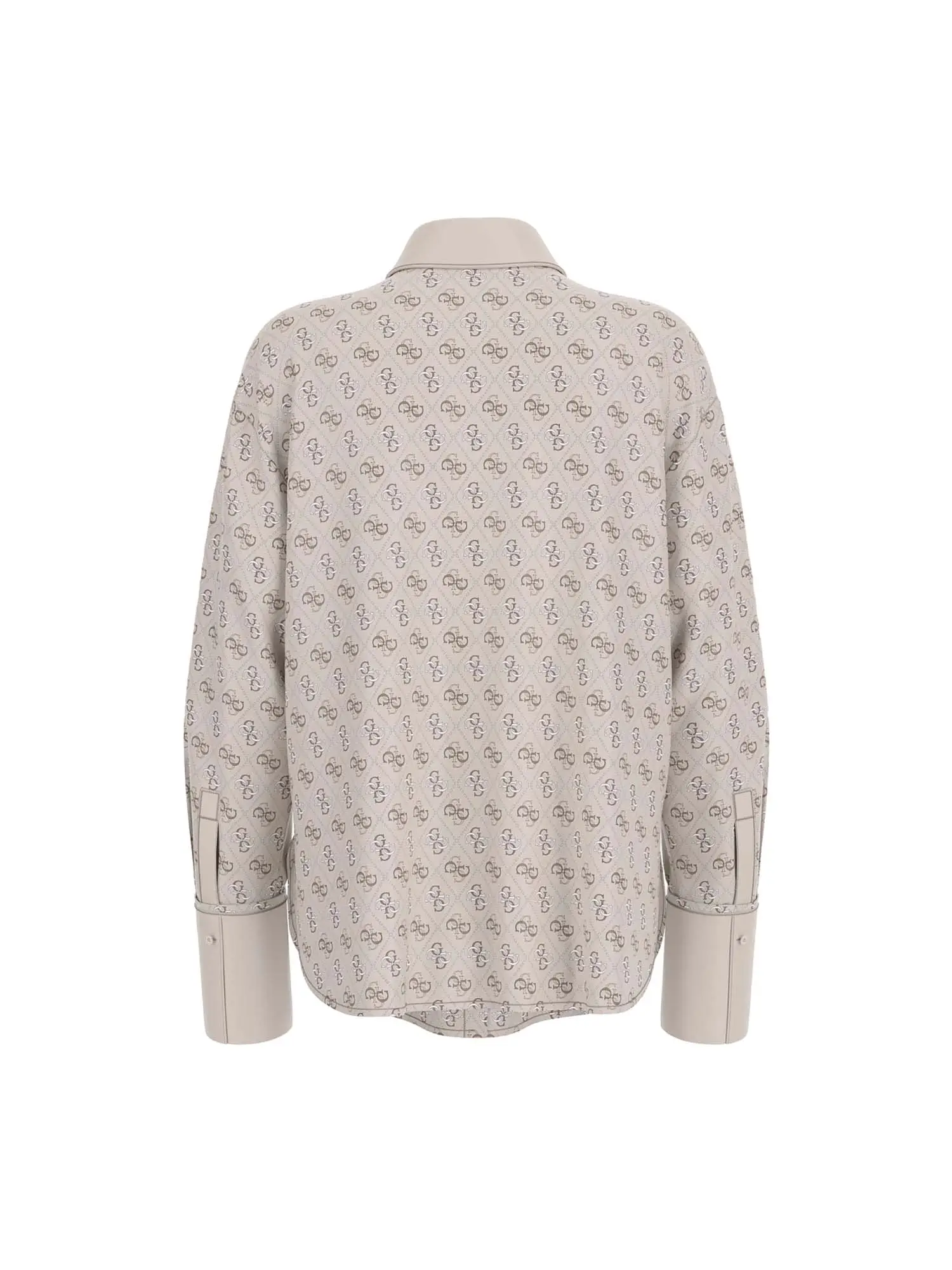 CAMICIA DONNA - GUESS APPAREL BEIGE - W4YH47 WF1T2 - Image 2