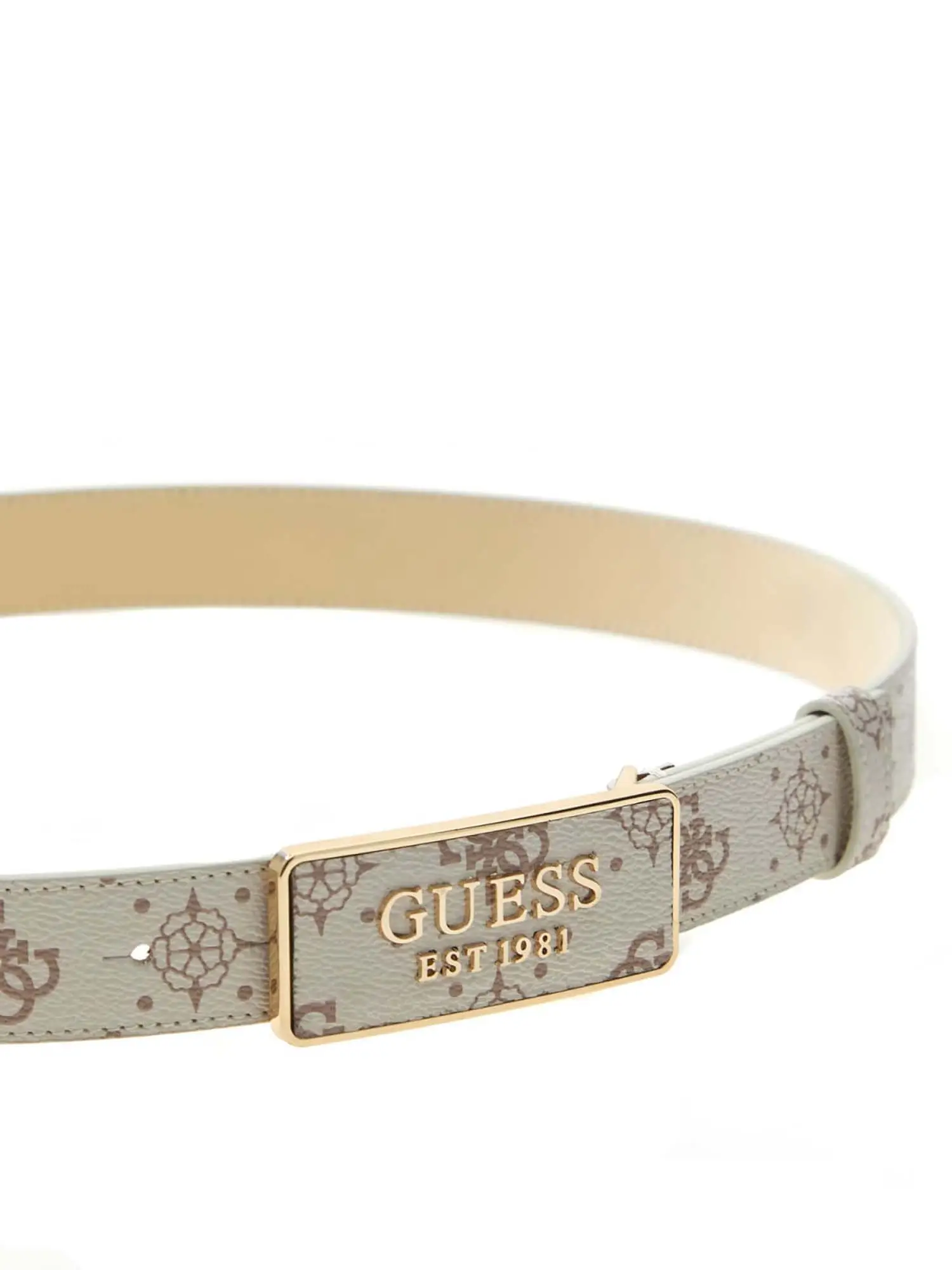 CINTURA DONNA - GUESS VANIGLIA - BW9335 P6130 - Image 3