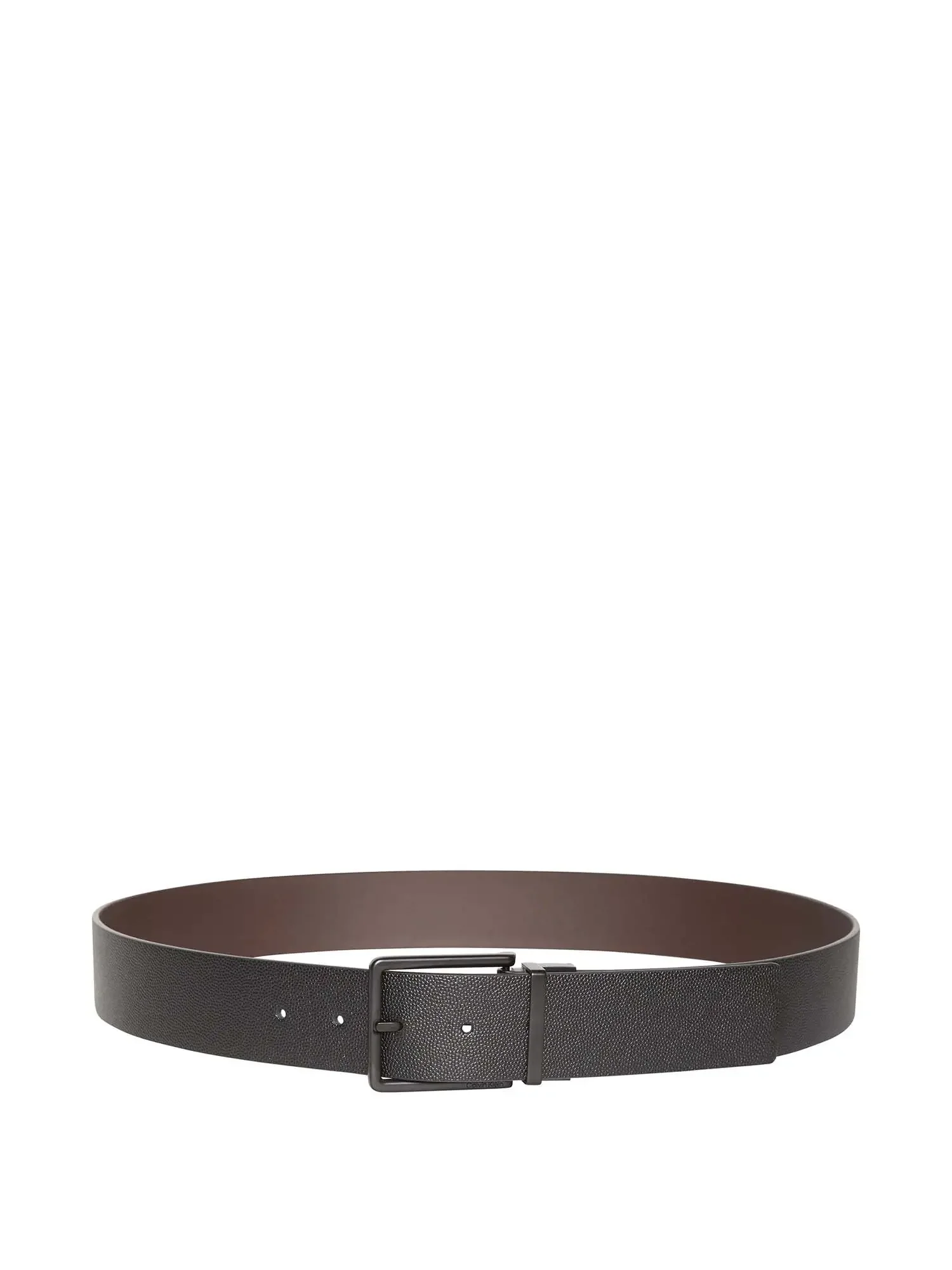 CINTURA UOMO - CALVIN KLEIN NERO-MARRONE - LV04D7048G