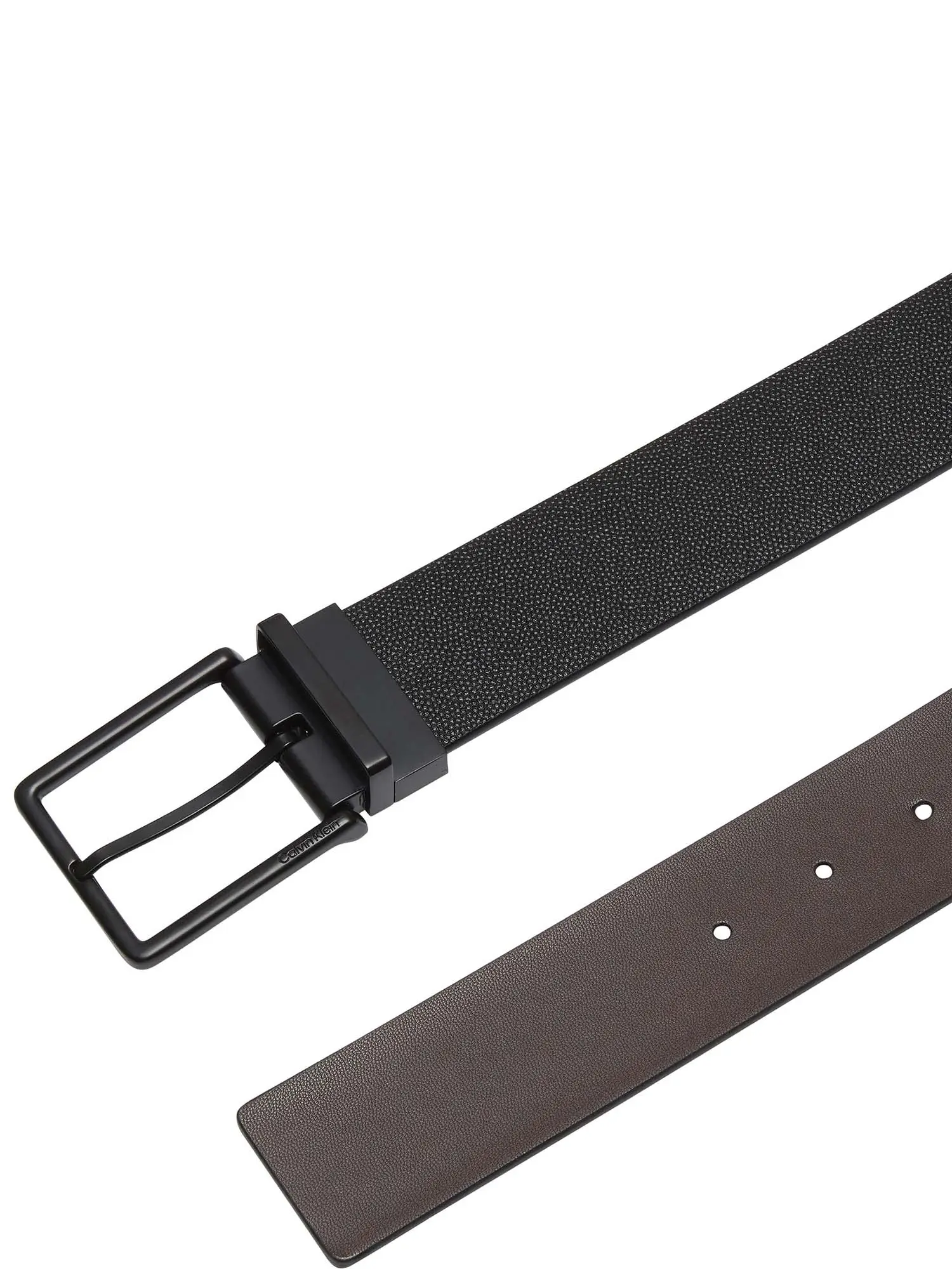 CINTURA UOMO - CALVIN KLEIN NERO-MARRONE - LV04D7048G - Image 2