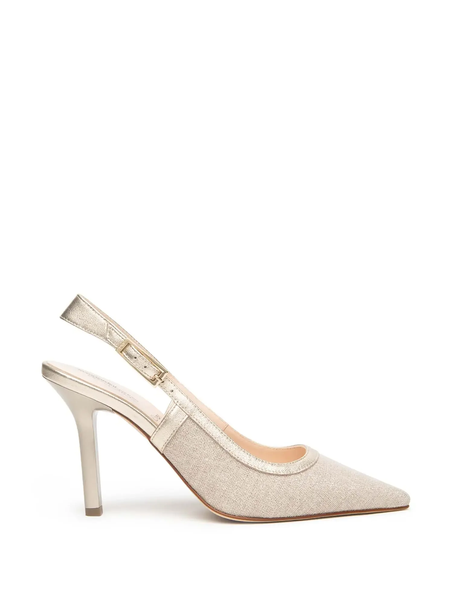 DECOLLETE DONNA - NERO GIARDINI BEIGE - E615430DE