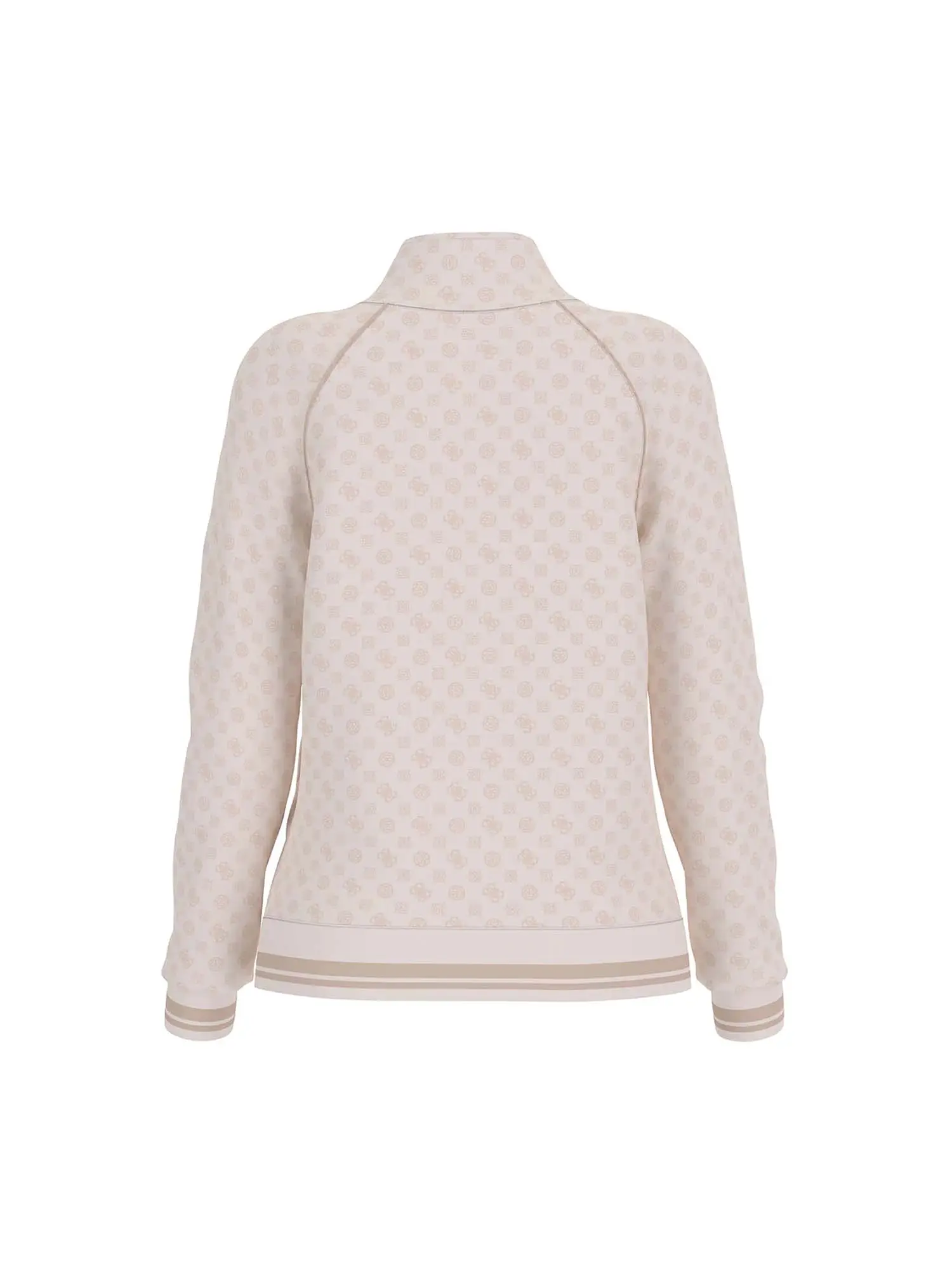 FELPA DONNA - GUESS ATHLEISURE CREMA - V5YQ03 KB212 - Image 2