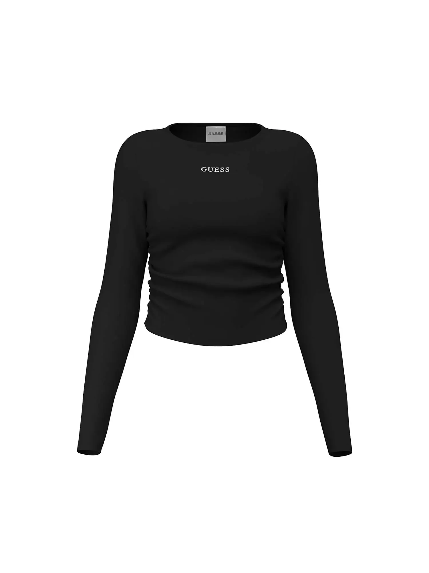FELPA DONNA - GUESS ATHLEISURE NERO - V6RP08 KD932