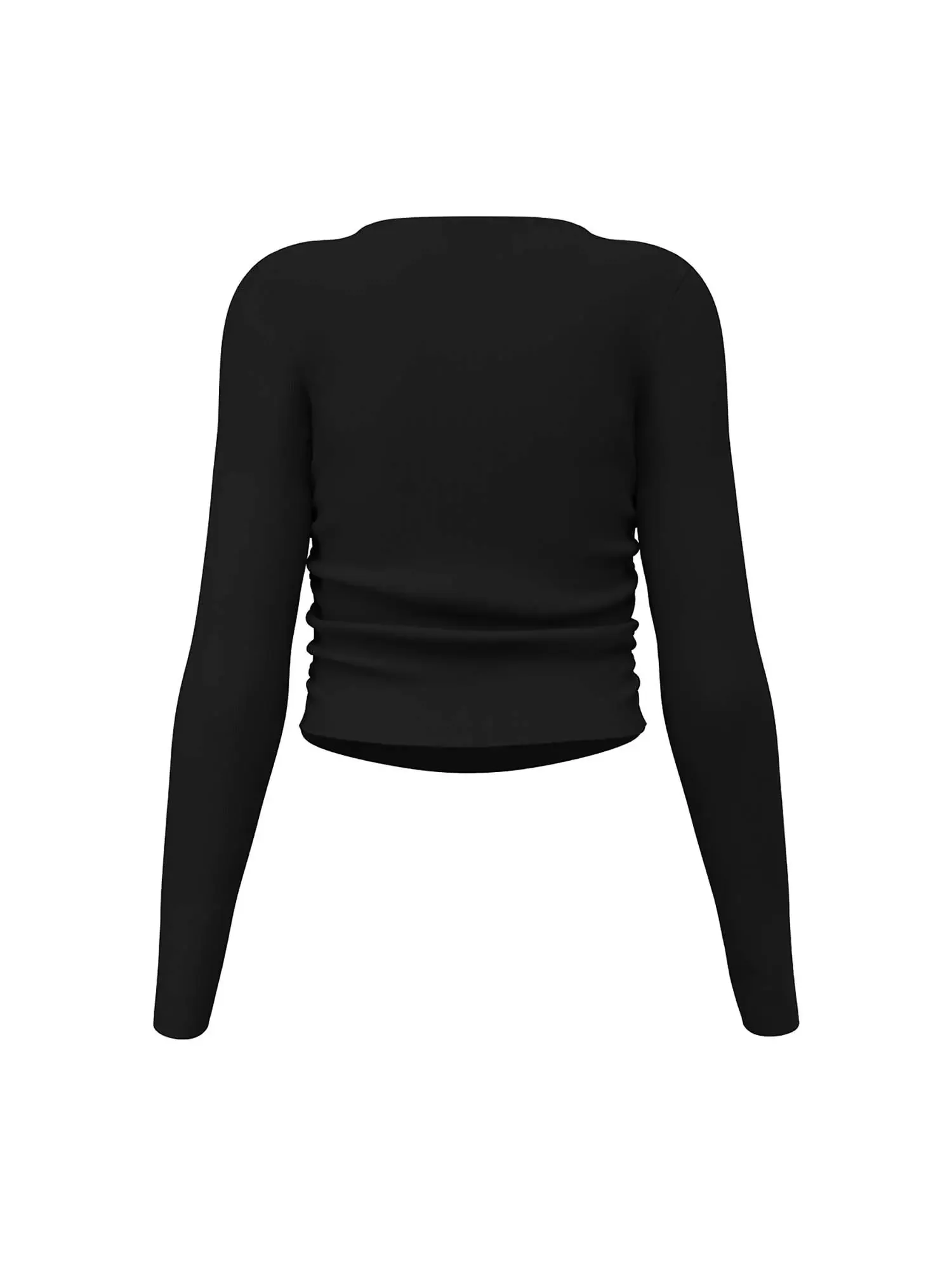 FELPA DONNA - GUESS ATHLEISURE NERO - V6RP08 KD932 - Image 2