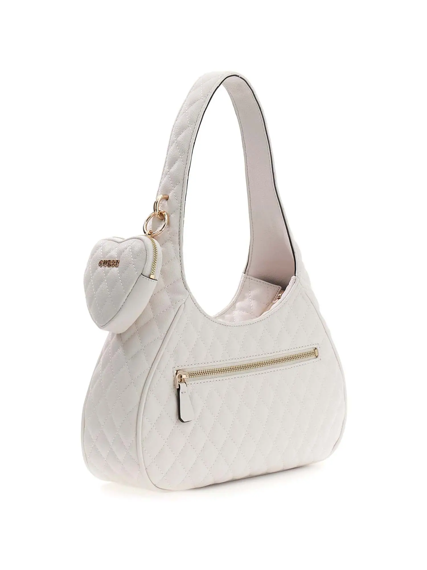 HOBO DONNA - GUESS BIANCO - HWQG98 94010 - Image 2