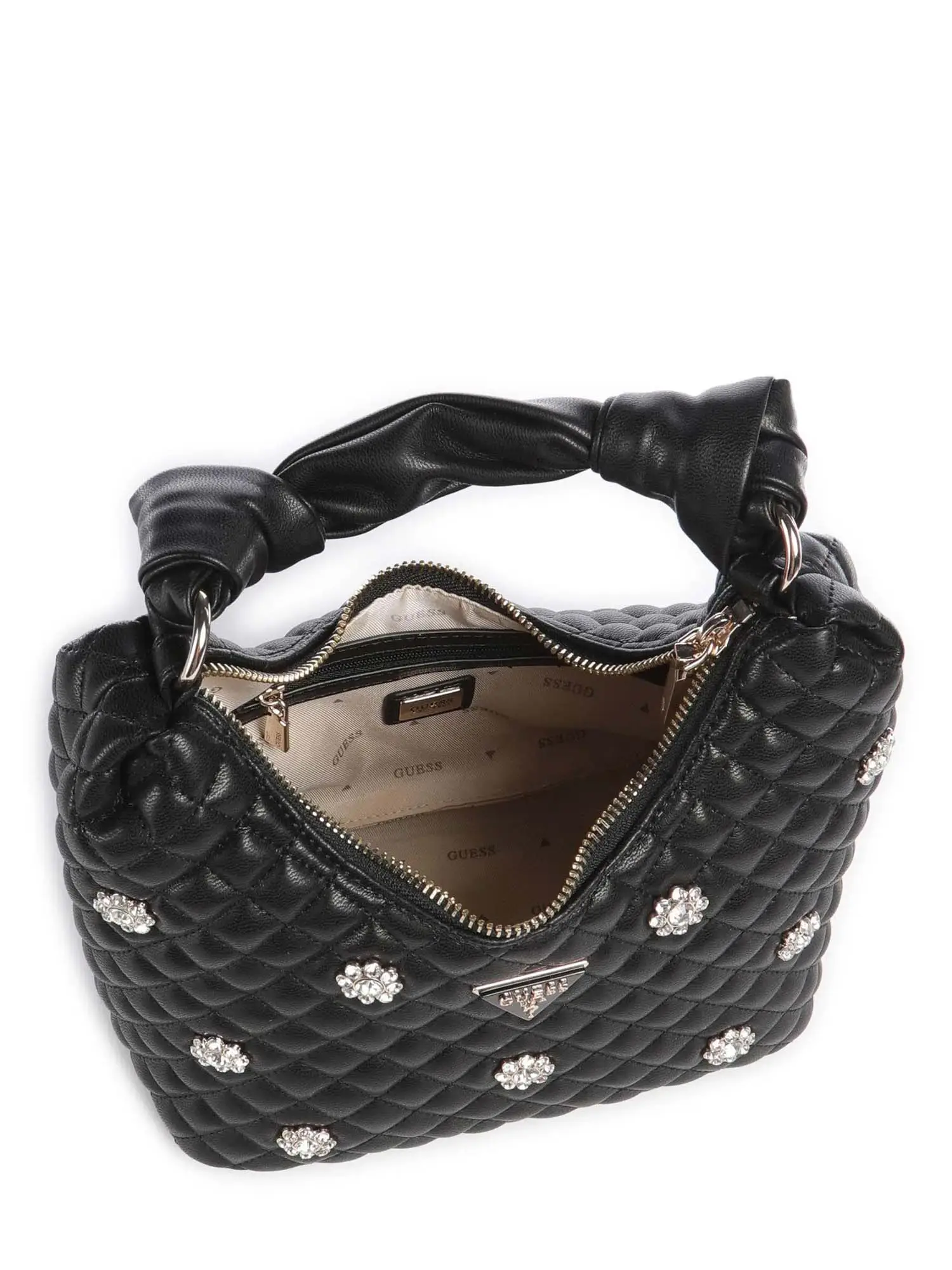 HOBO DONNA - GUESS NERO - HWEG86 79010 - Image 3