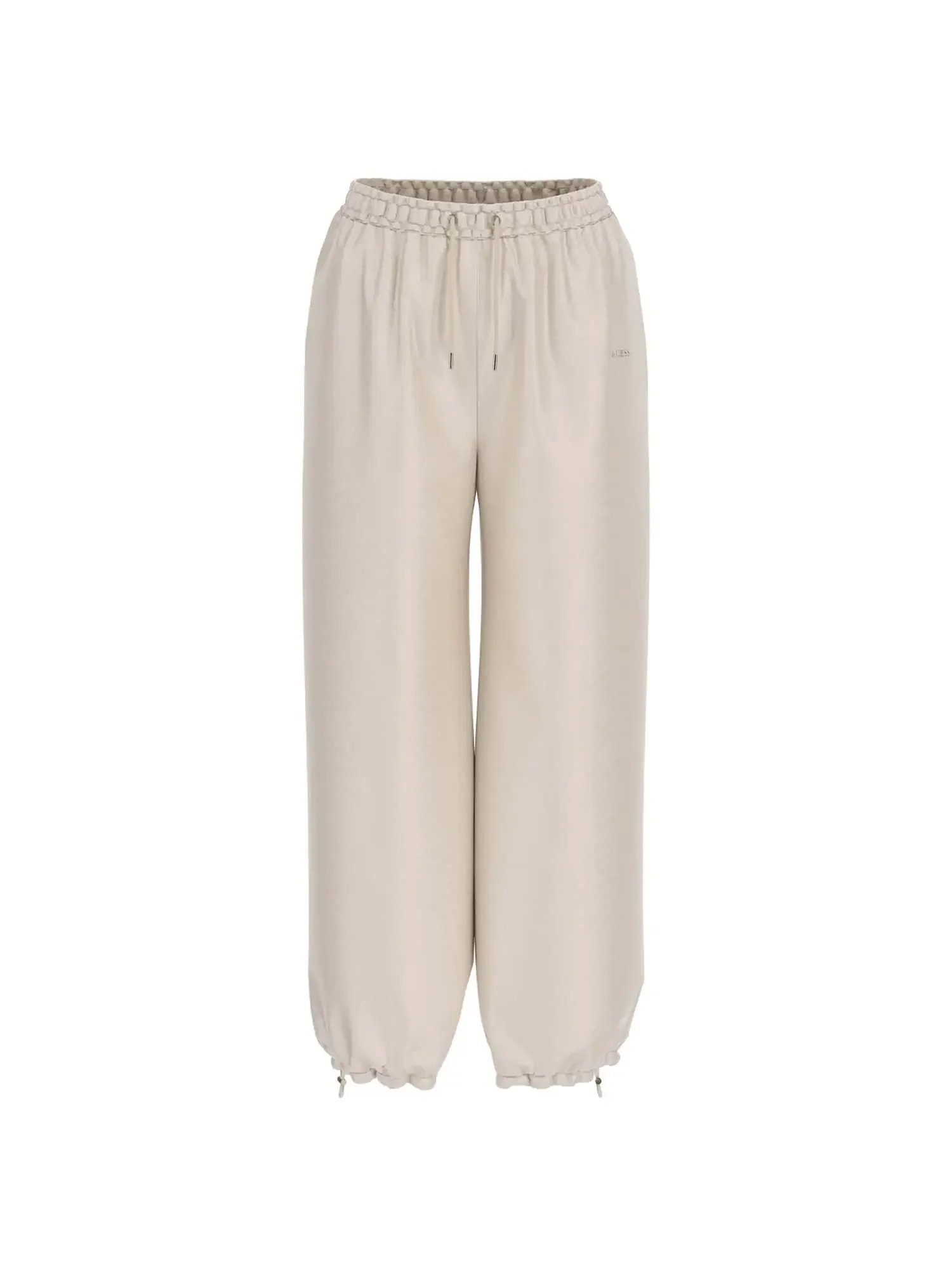 PANTALONE DONNA - GUESS ATHLEISURE BEIGE - V6RB21 WL232