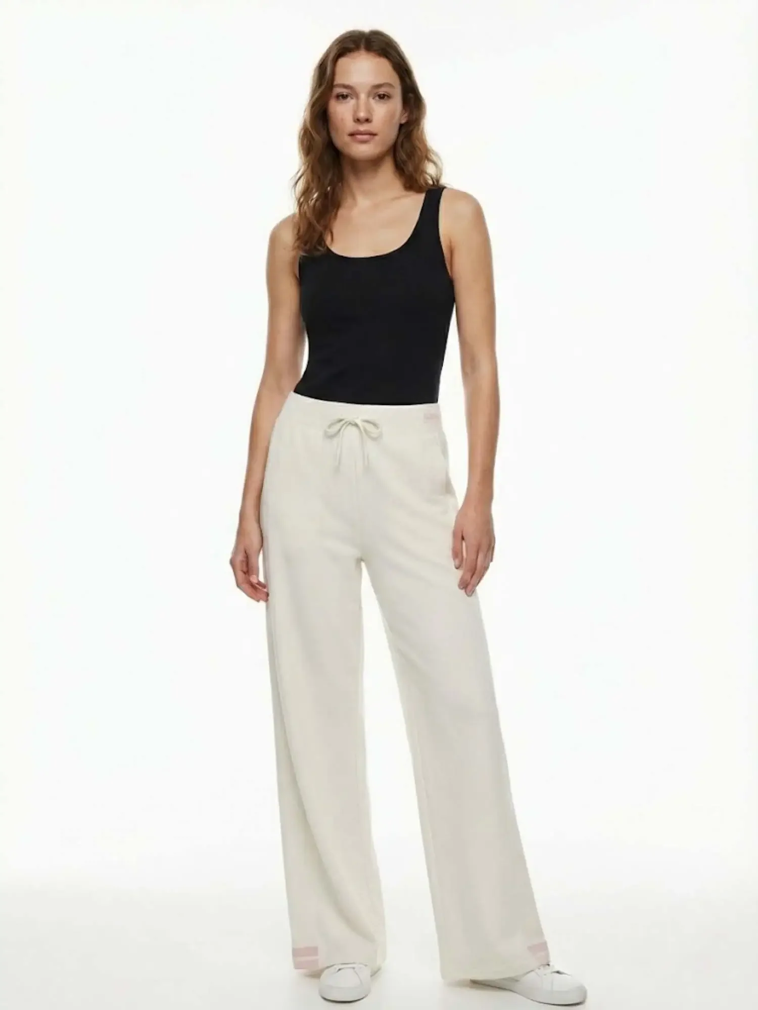 PANTALONE DONNA - GUESS ATHLEISURE BIANCO - V6GB06 Z0651 - Image 2