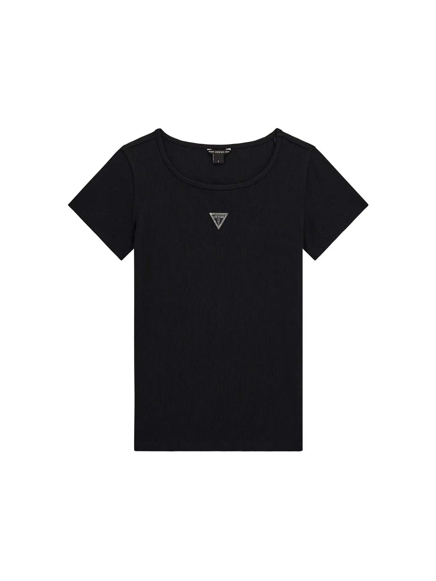 POLO RAGAZZA - GUESS KIDS NERO - J5YP03 KB1O1