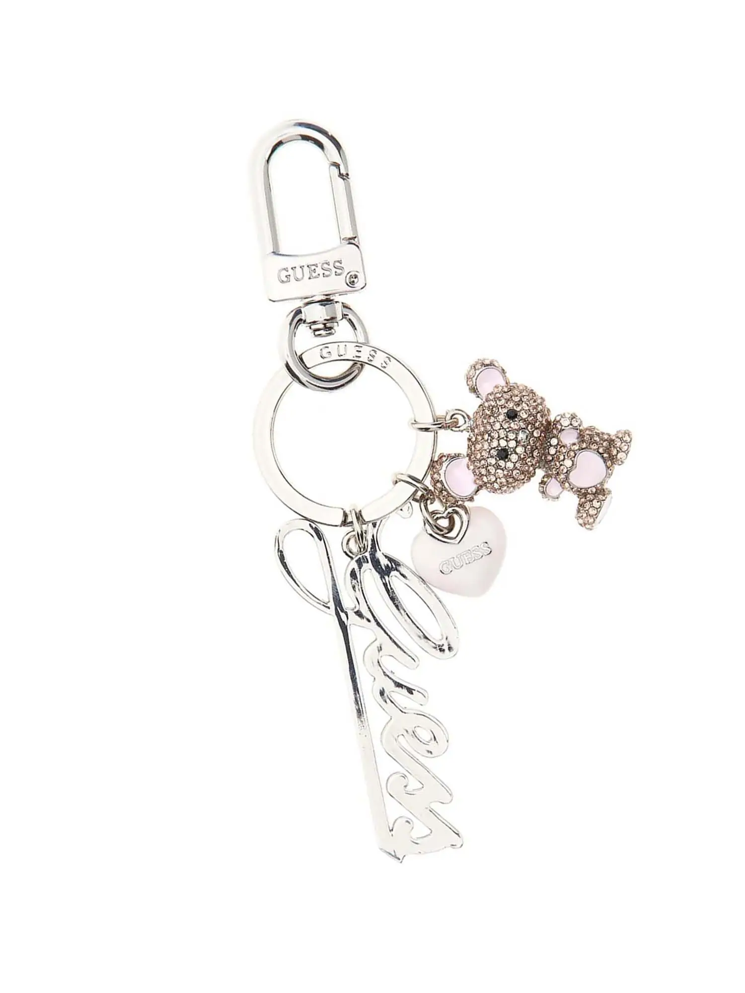 PORTA CHIAVI DONNA - GUESS ARGENTO - RW1802 P5401