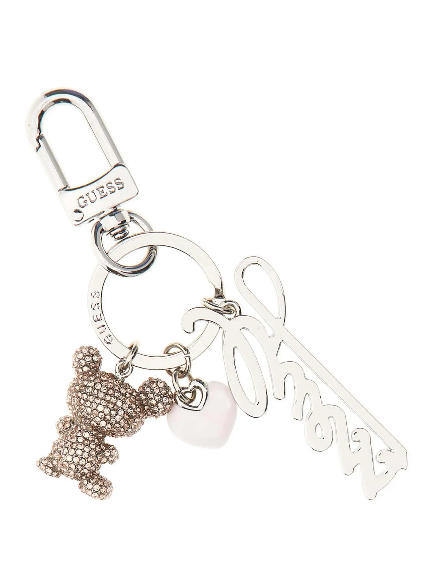 PORTA CHIAVI DONNA - GUESS ARGENTO - RW1802 P5401 - Image 2