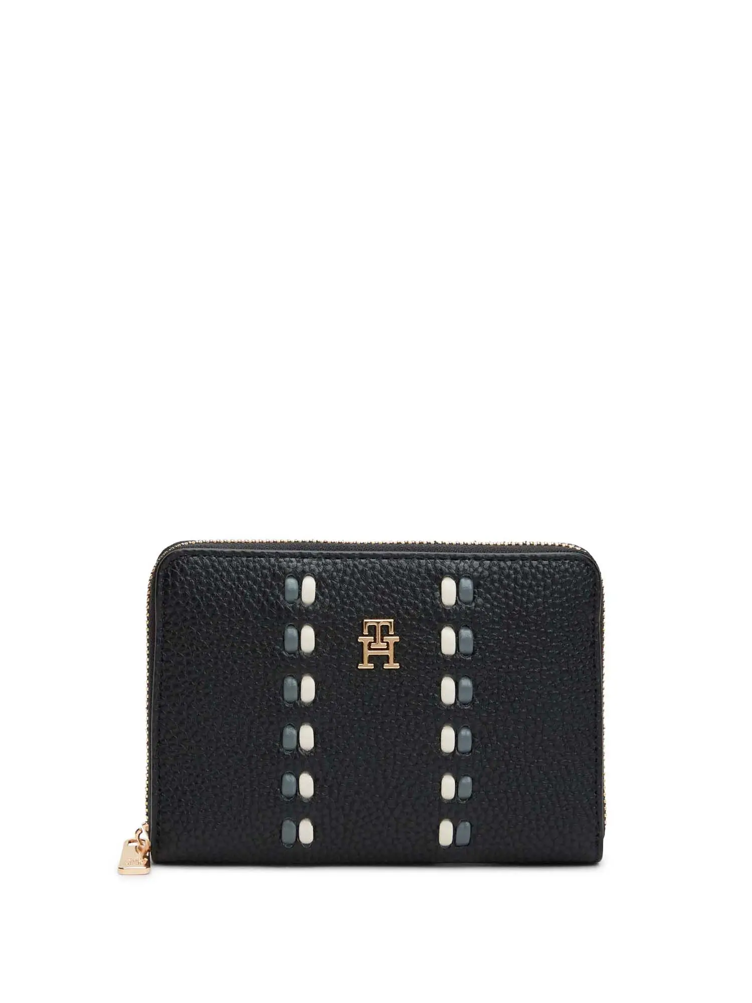 PORTAFOGLIO DONNA - TOMMY HILFIGER NERO - AW0AW18132