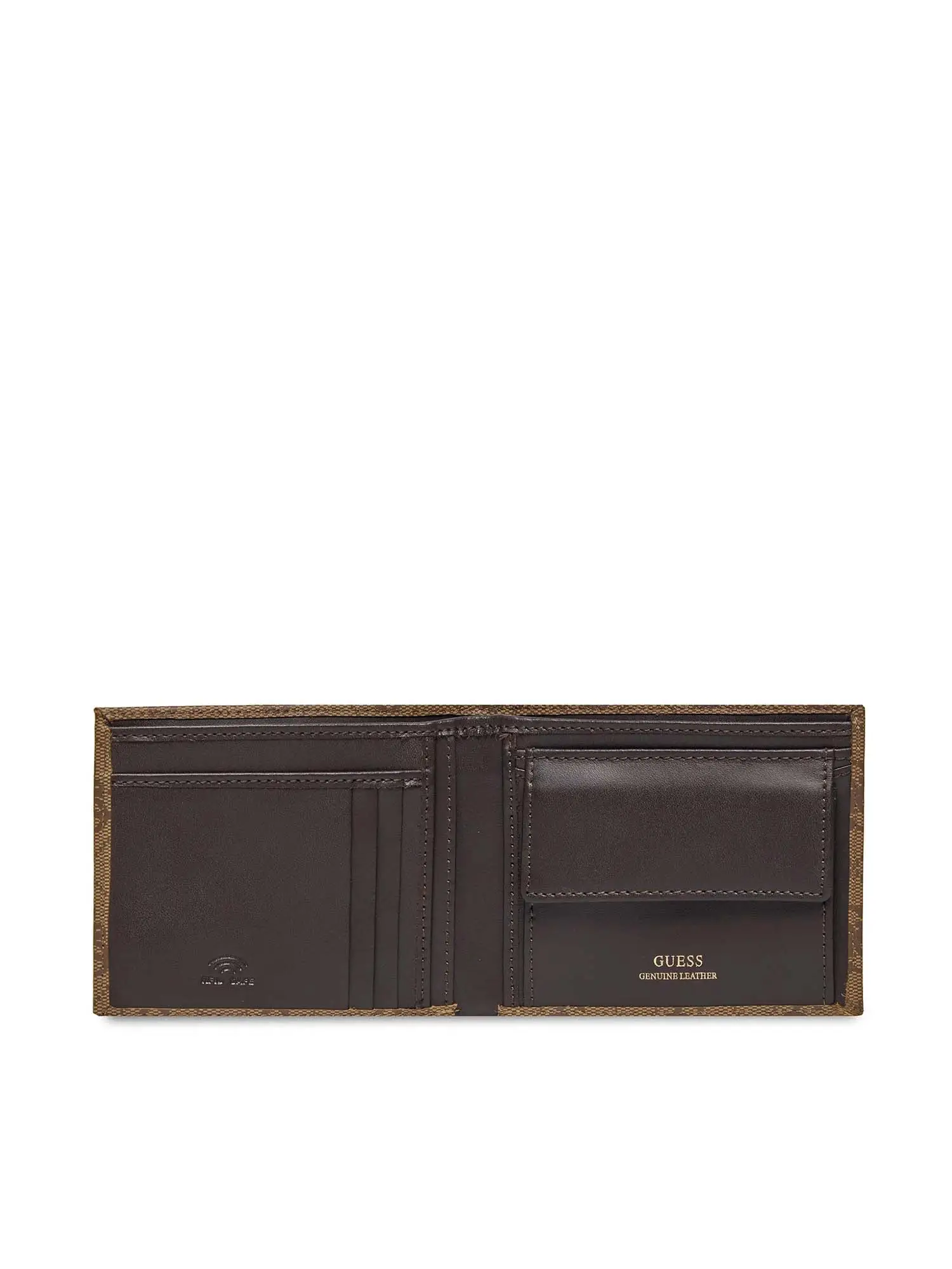 PORTAFOGLIO UOMO - GUESS BEIGE-MARRONE - SMVELE LEA20 - Image 3