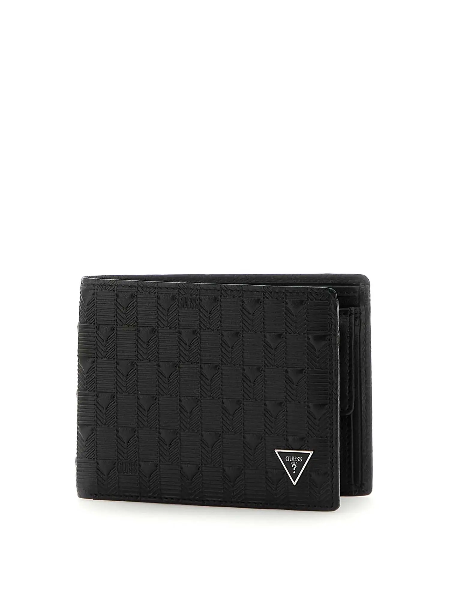 PORTAFOGLIO UOMO - GUESS NERO - SMMADL LEA20
