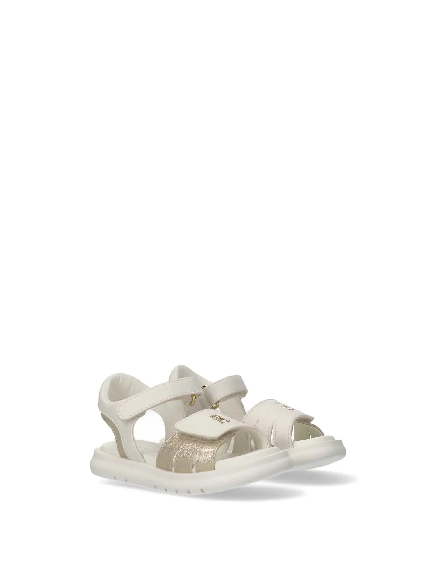 SANDALO BAMBINA - TOMMY HILFIGER BIANCO-PLATINO - T1A2-34274-0326 - Image 2