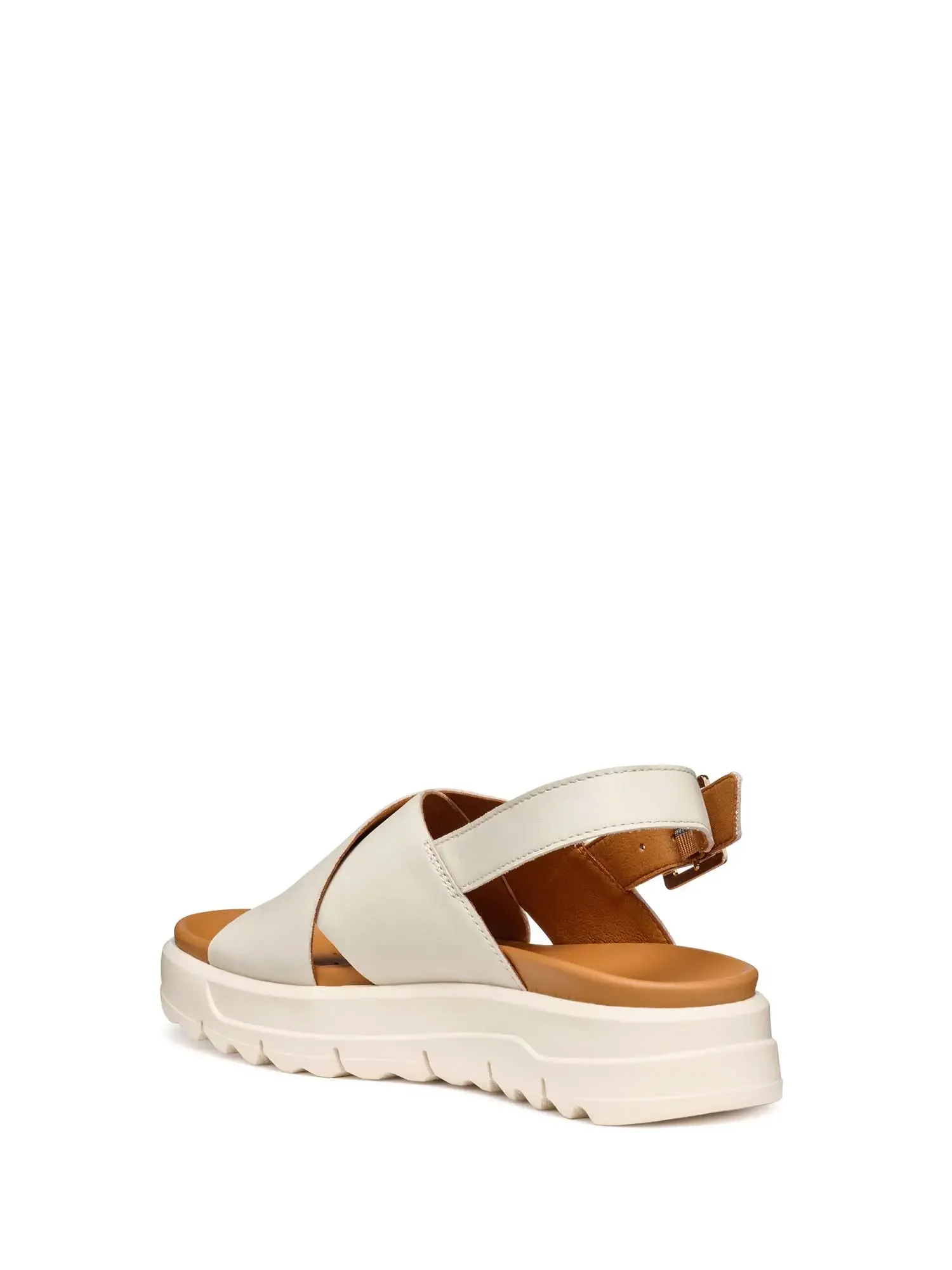 SANDALO DONNA - GEOX BIANCO - D45SZE 00085 - Image 3