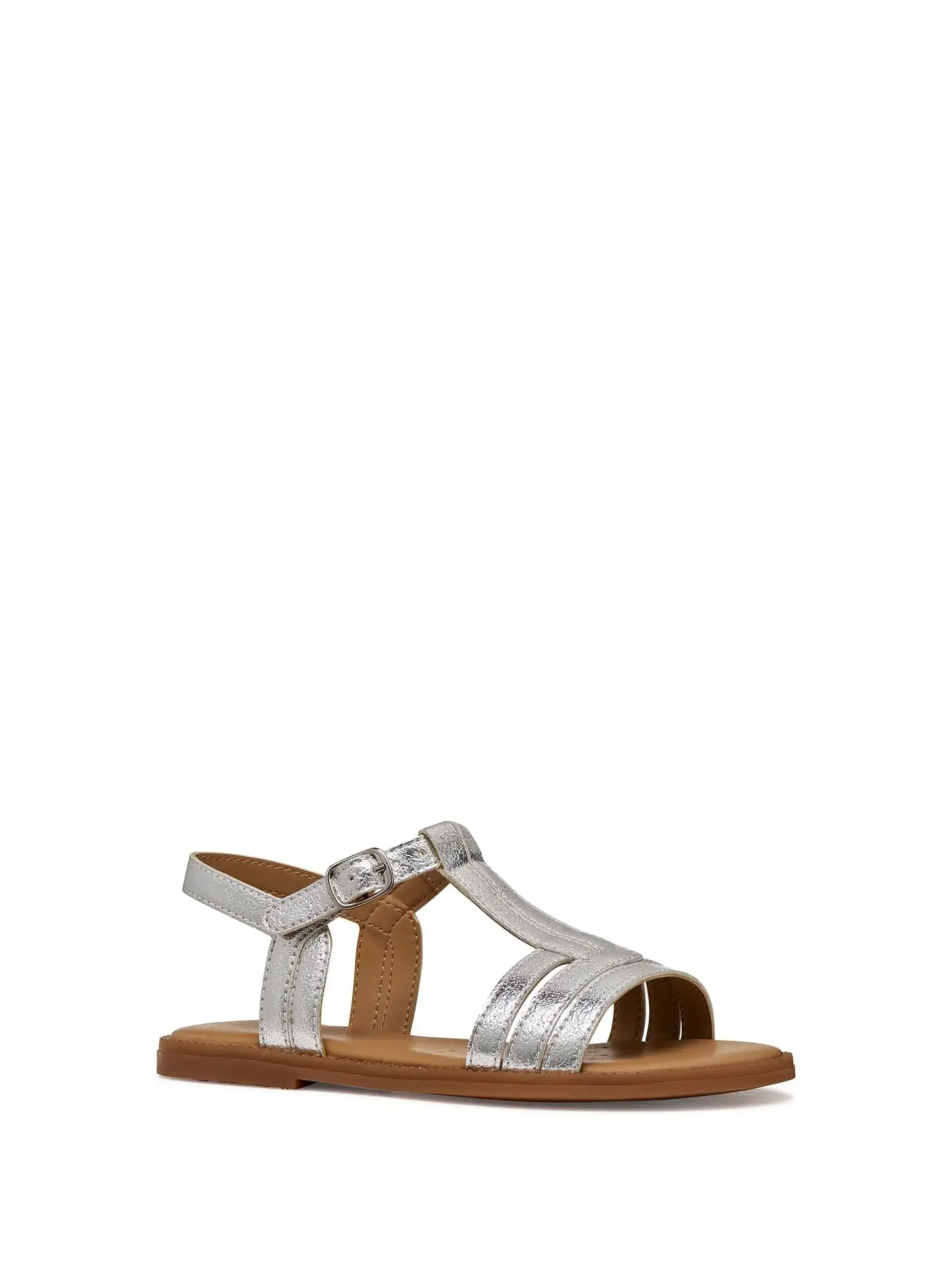 SANDALO RAGAZZA - GEOX ARGENTO - J6535B 000BN - Image 2