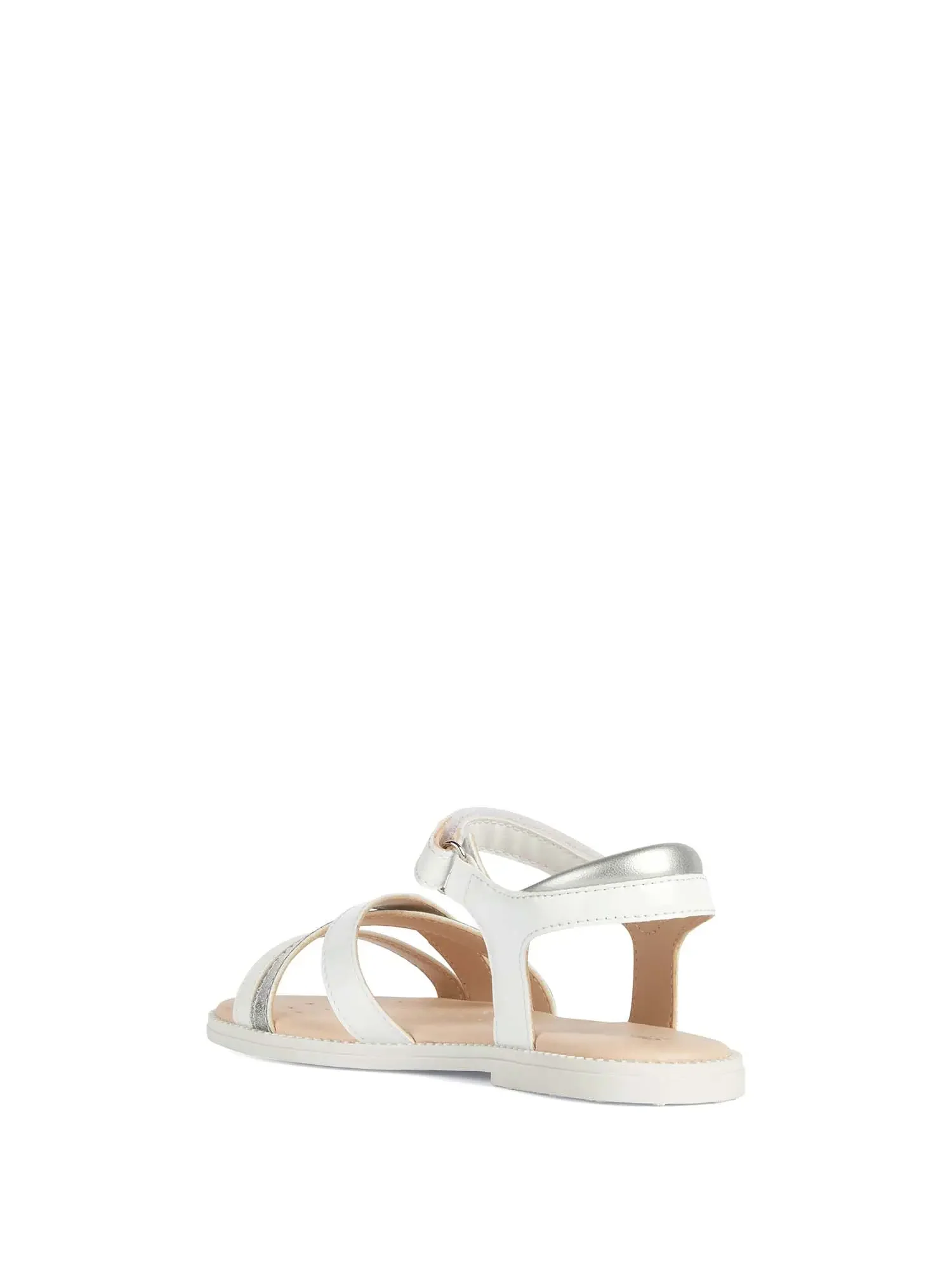 SANDALO RAGAZZA - GEOX BIANCO - J5235D 00254 - Image 3