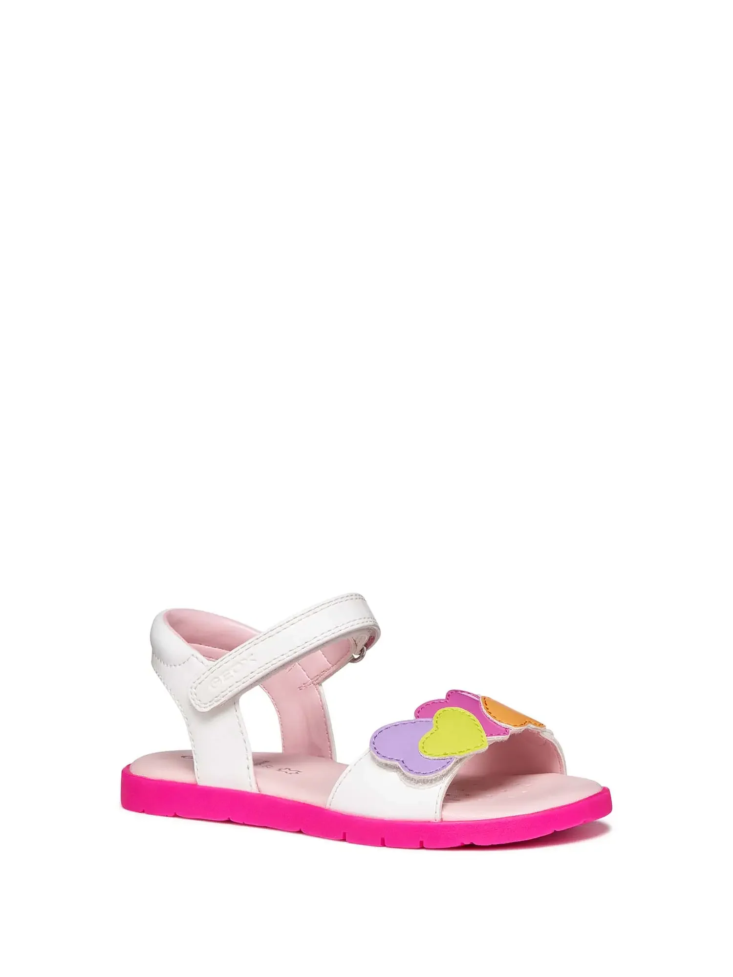 SANDALO RAGAZZA - GEOX BIANCO-MULTI - J65P1D 000BC - Image 2