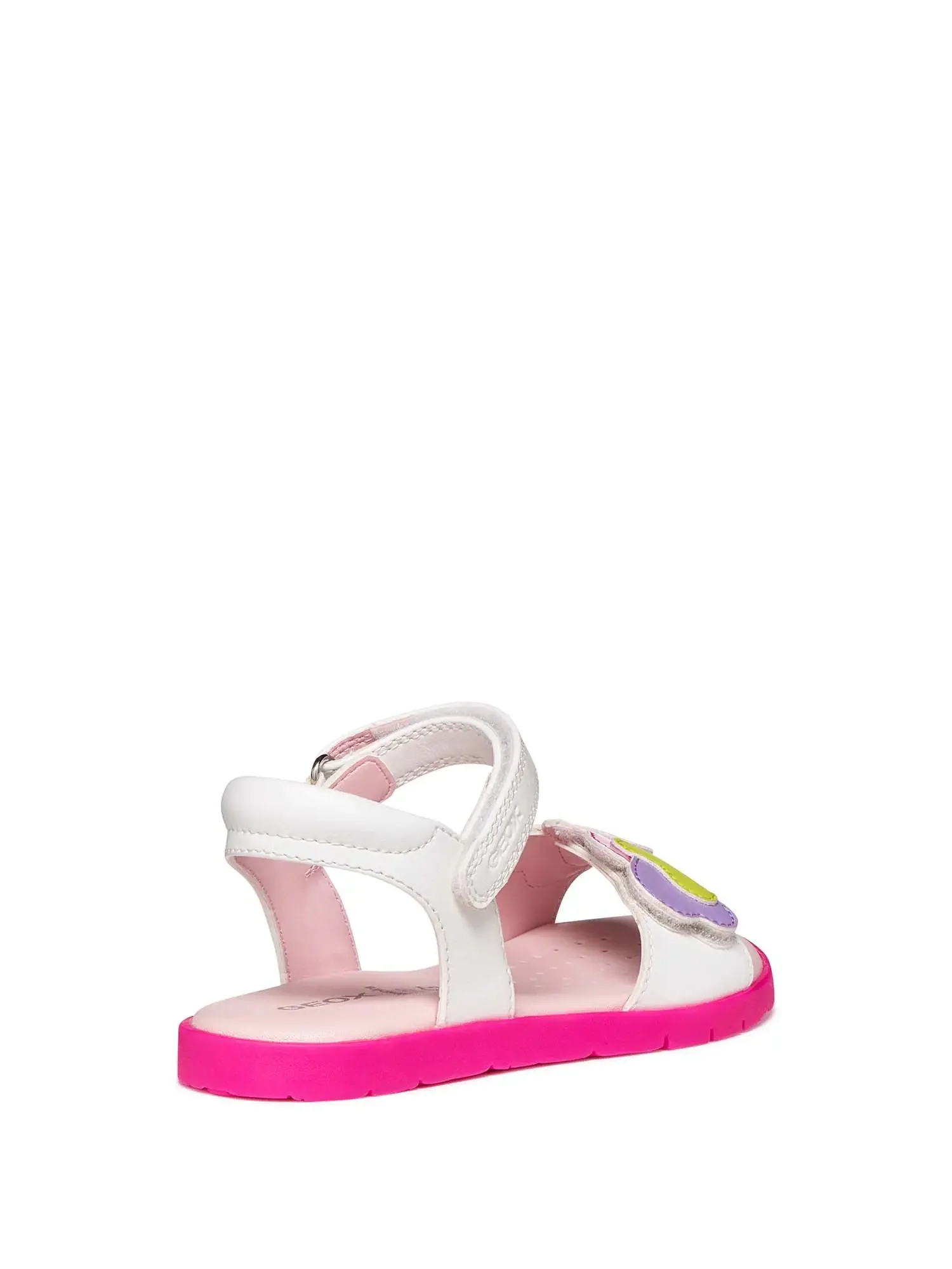 SANDALO RAGAZZA - GEOX BIANCO-MULTI - J65P1D 000BC - Image 4