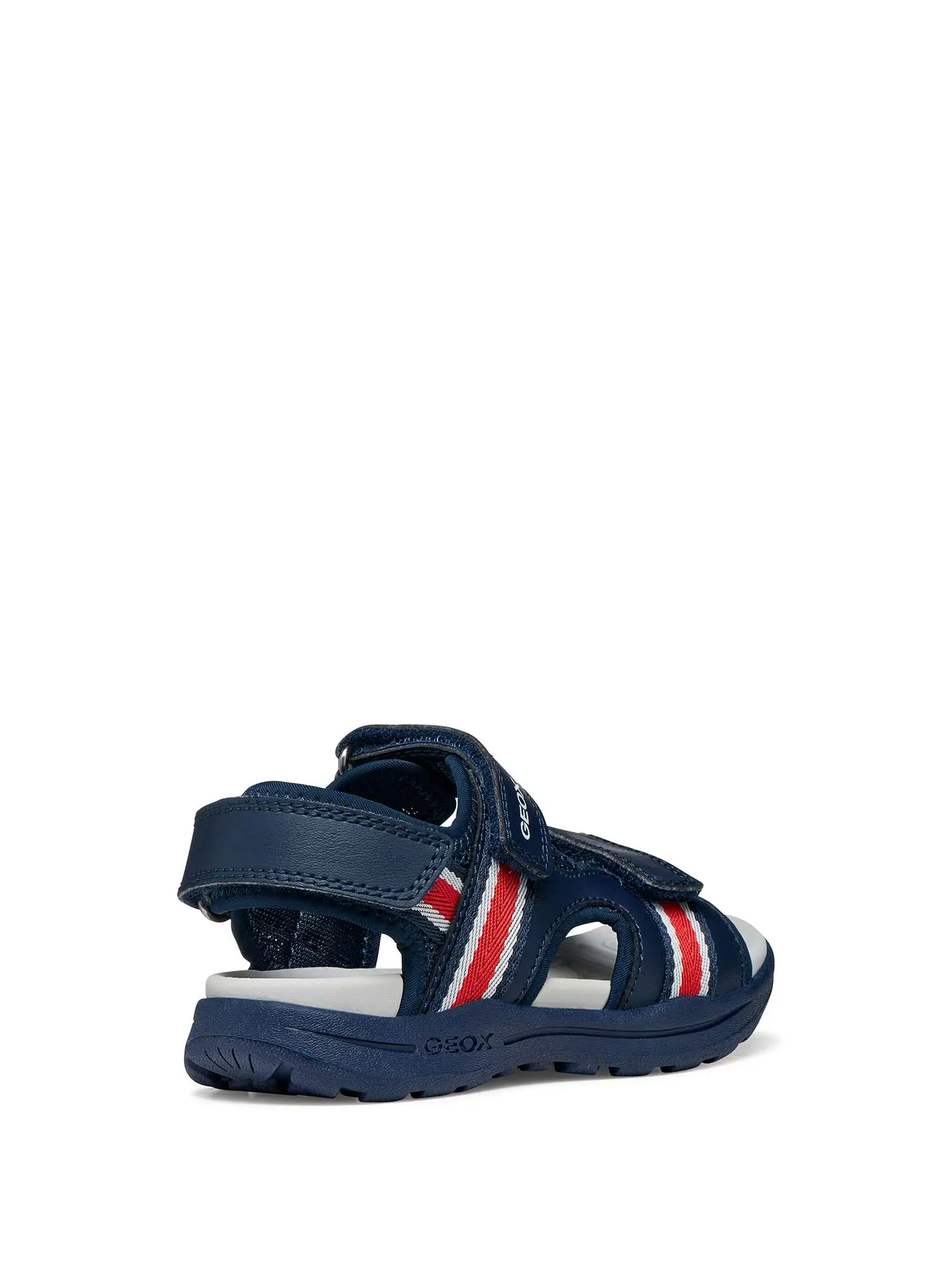 SANDALO RAGAZZO - GEOX NAVY-ROSSO - J555XB 01454 - Image 4