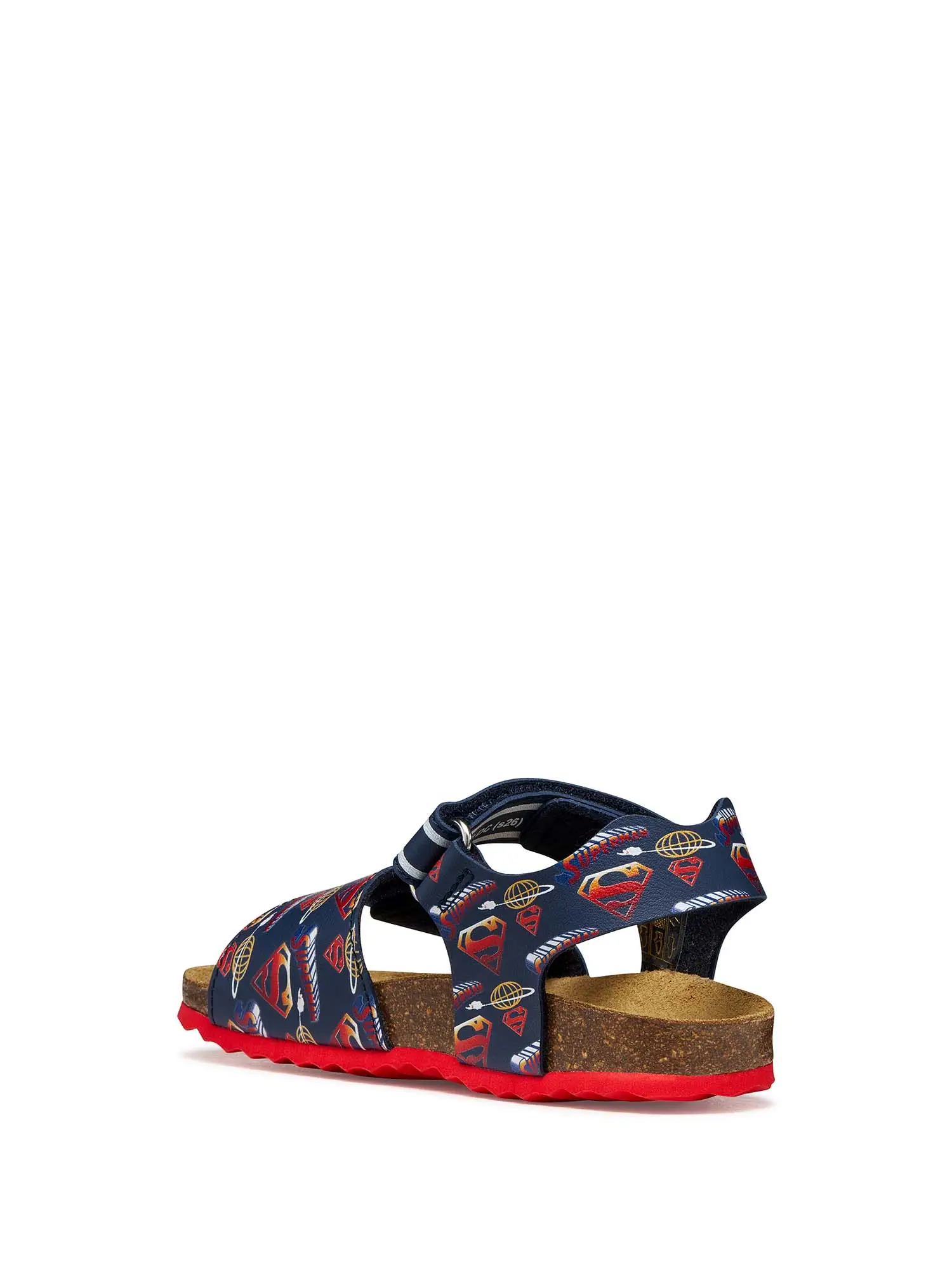 SANDALO RAGAZZO - GEOX NAVY-ROSSO - J658LC 0006A - Image 3