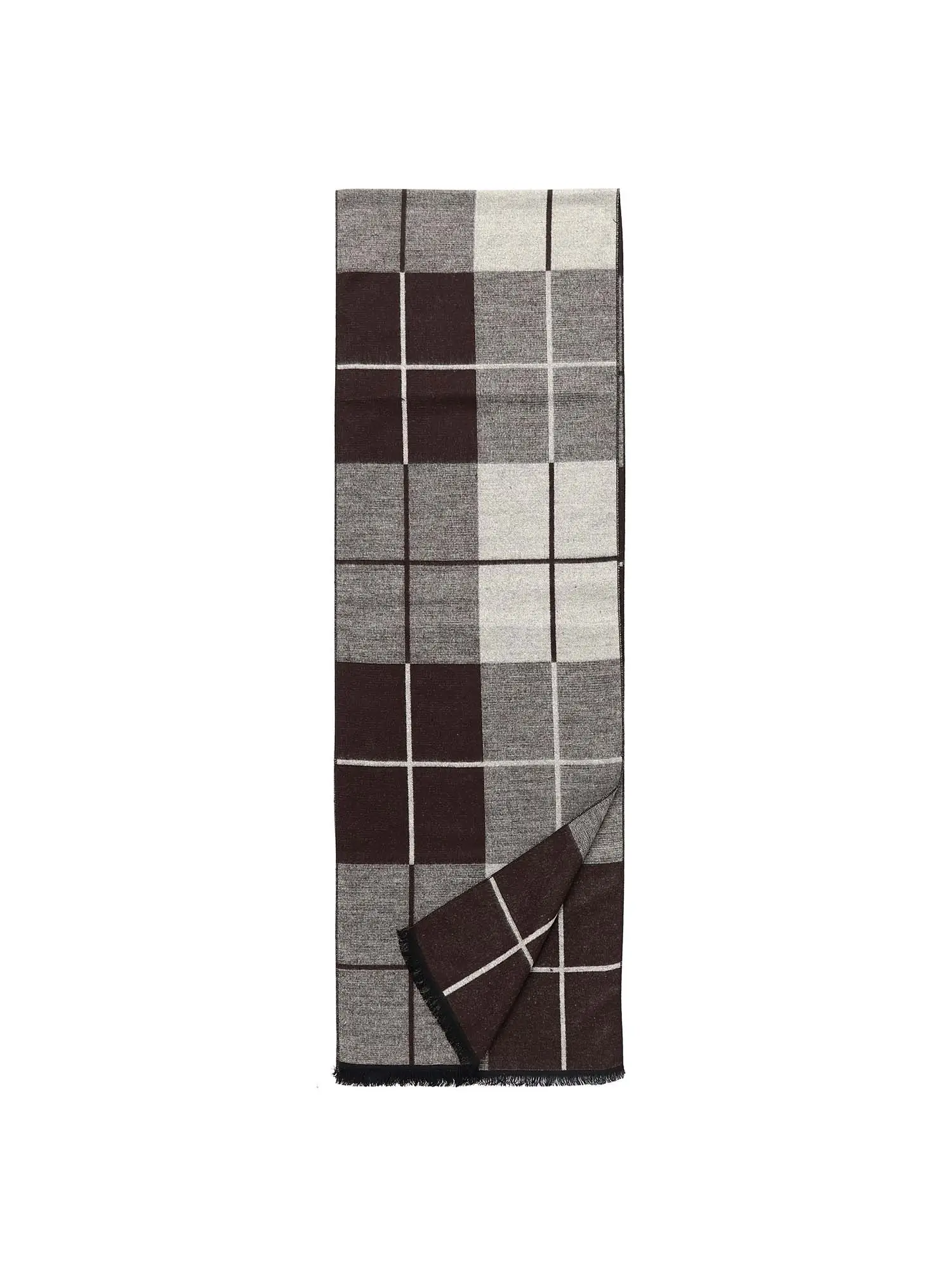 SCIARPA DONNA - LUMBERJACK MARRONE - U805