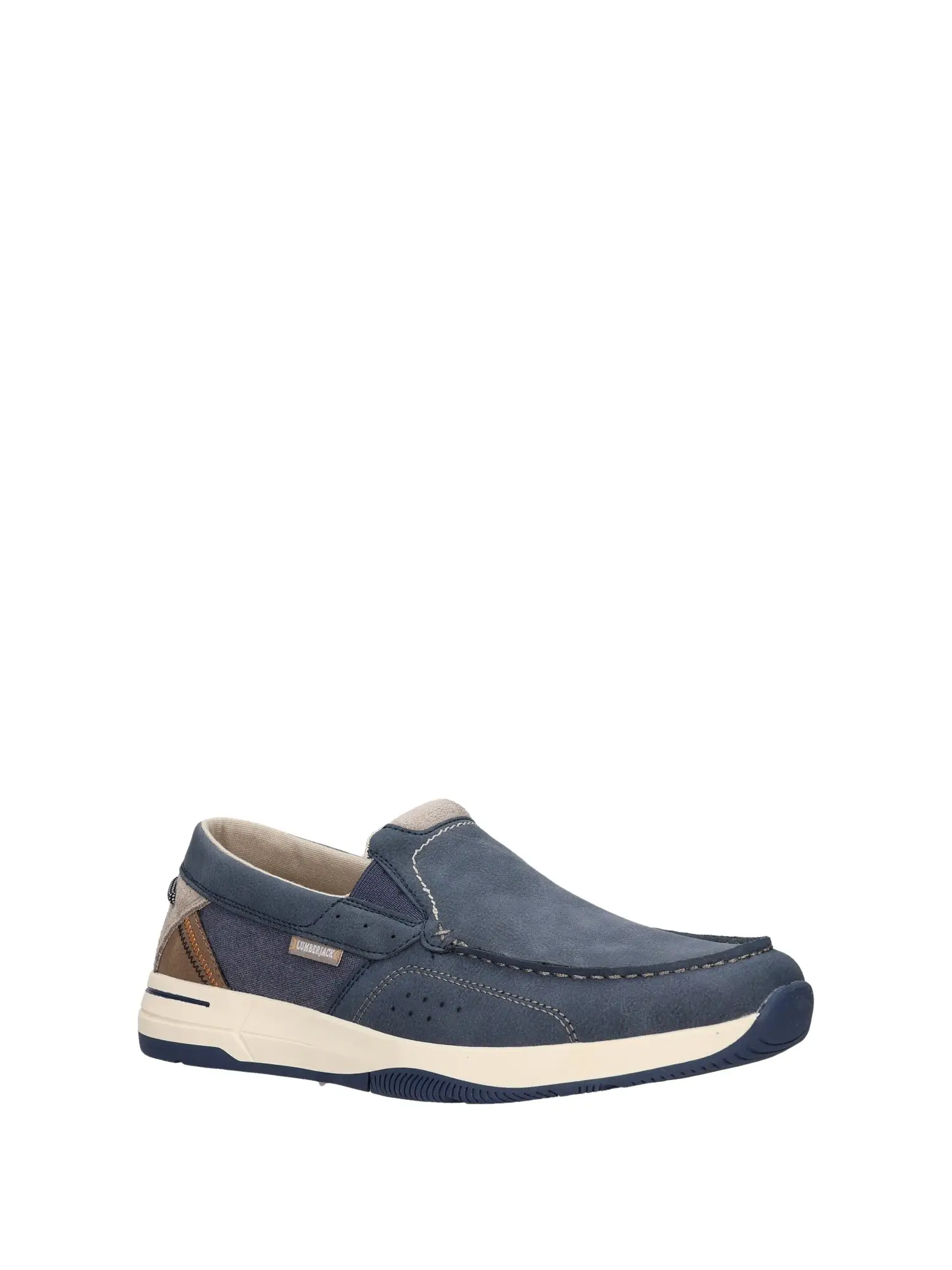 SLIP ON UOMO - LUMBERJACK NAVY - 102268871 - Image 2