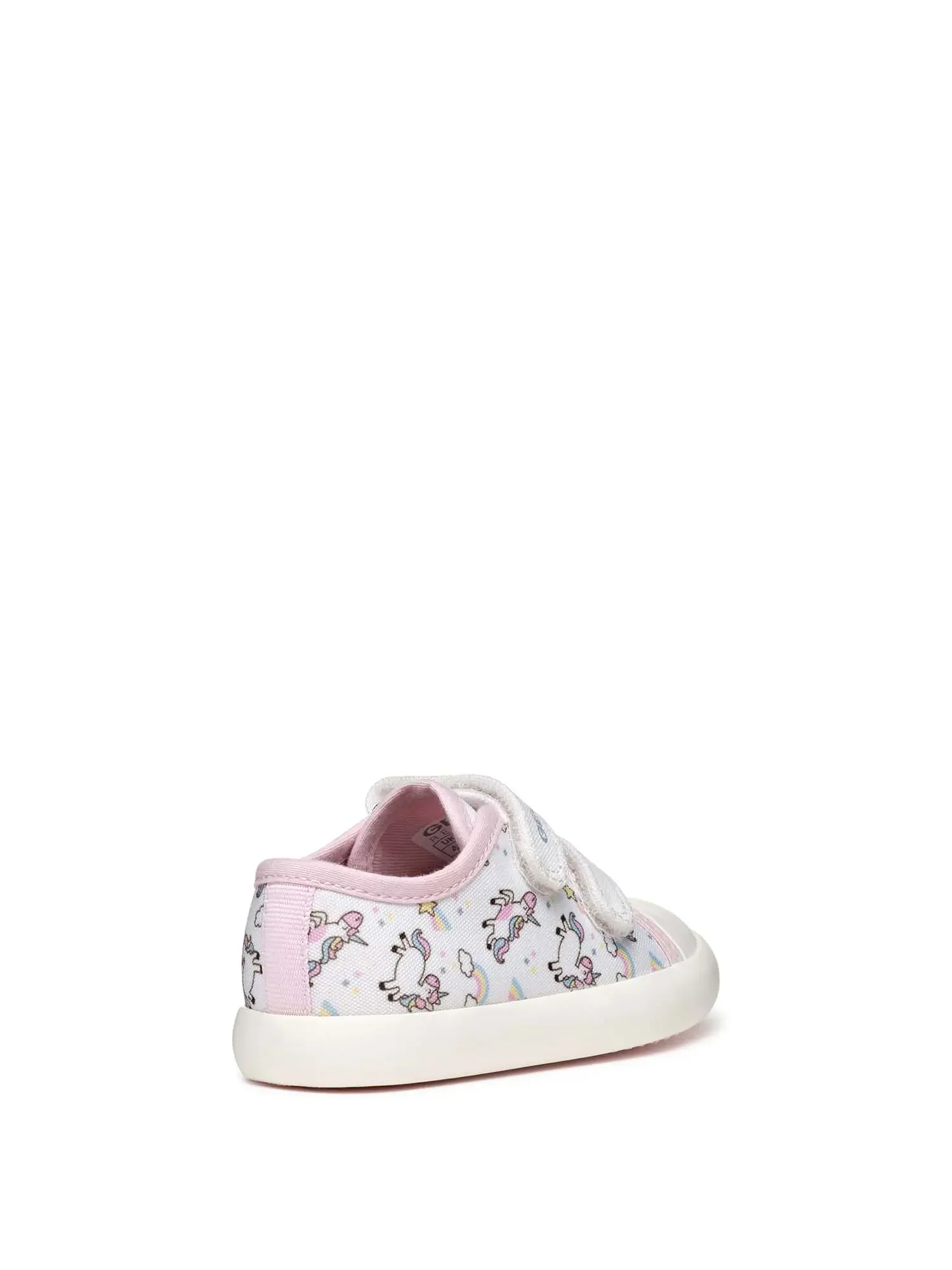 SNEAKERS BAMBINA - GEOX BIANCO-ROSA - B451MB 000AN - Image 6