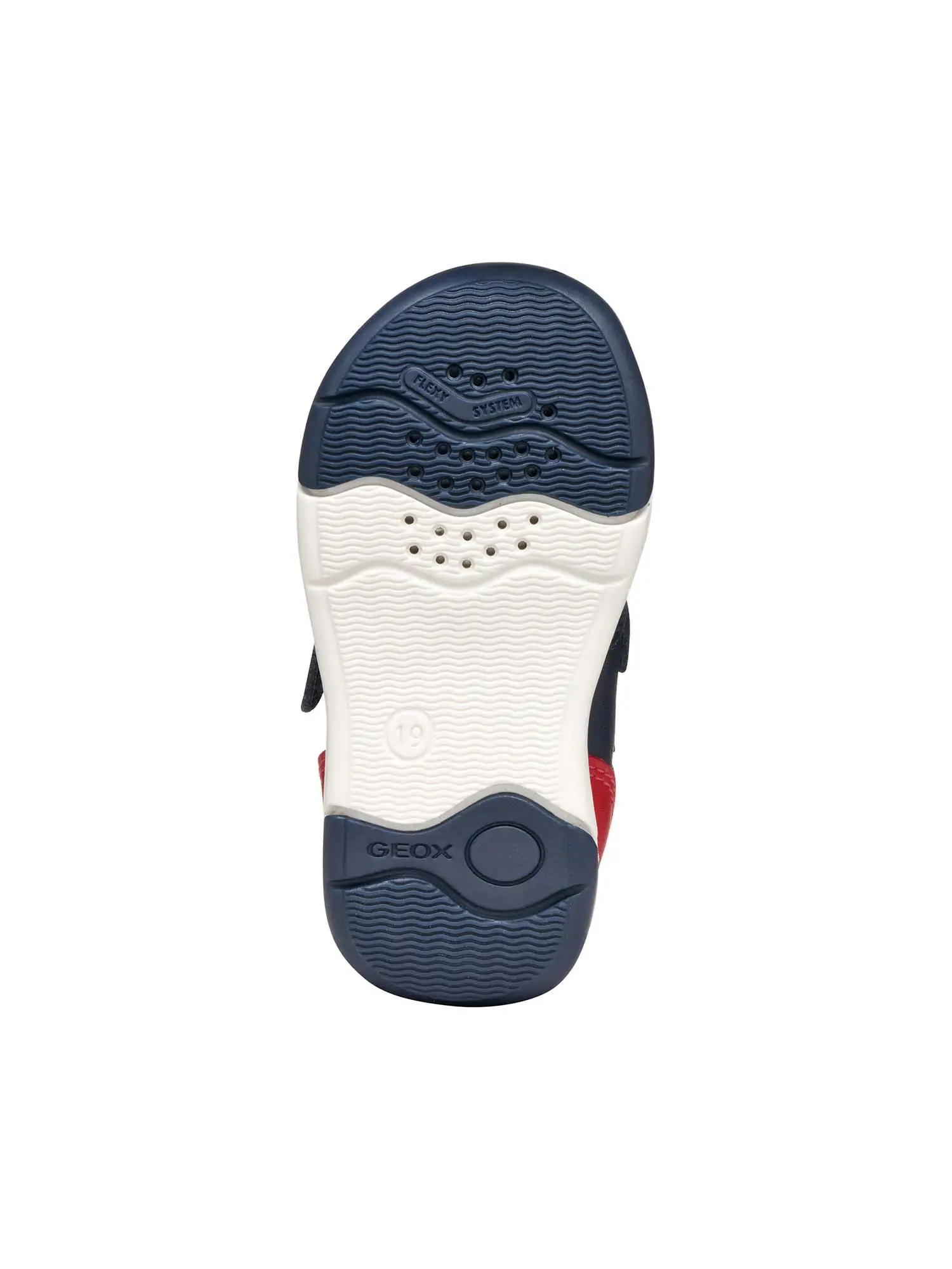 SNEAKERS BAMBINO - GEOX NAVY-ROSSO - B566CB 05422 - Image 6