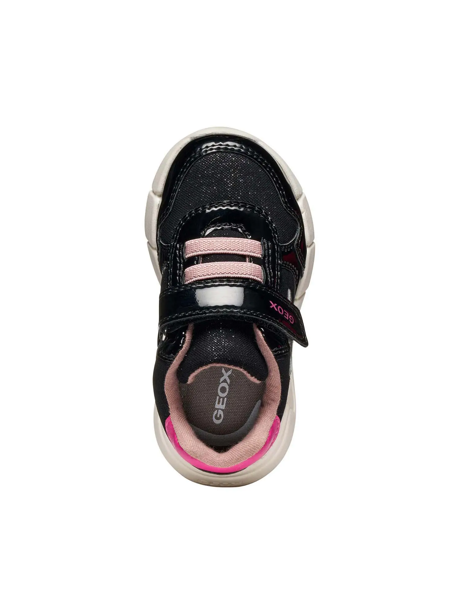SNEAKERS BAMBINO - GEOX NERO-FUXIA - B566NB 054AS - Image 5