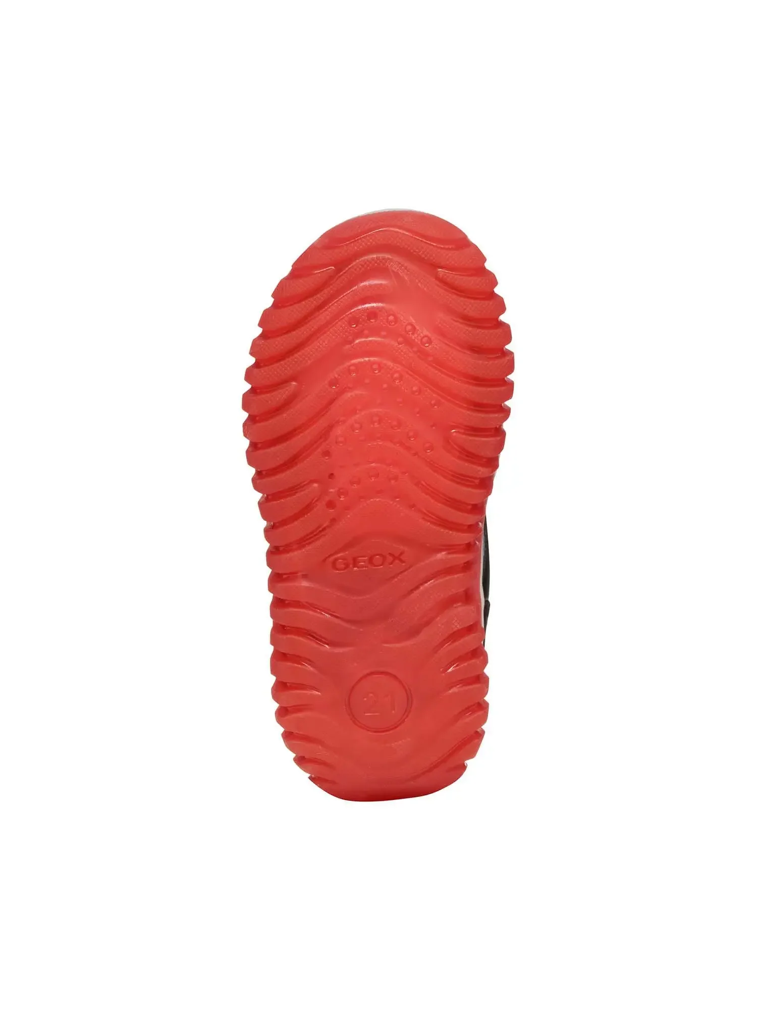 SNEAKERS BAMBINO - GEOX NERO-ROSSO - B565ZA 0BC14 - Image 7