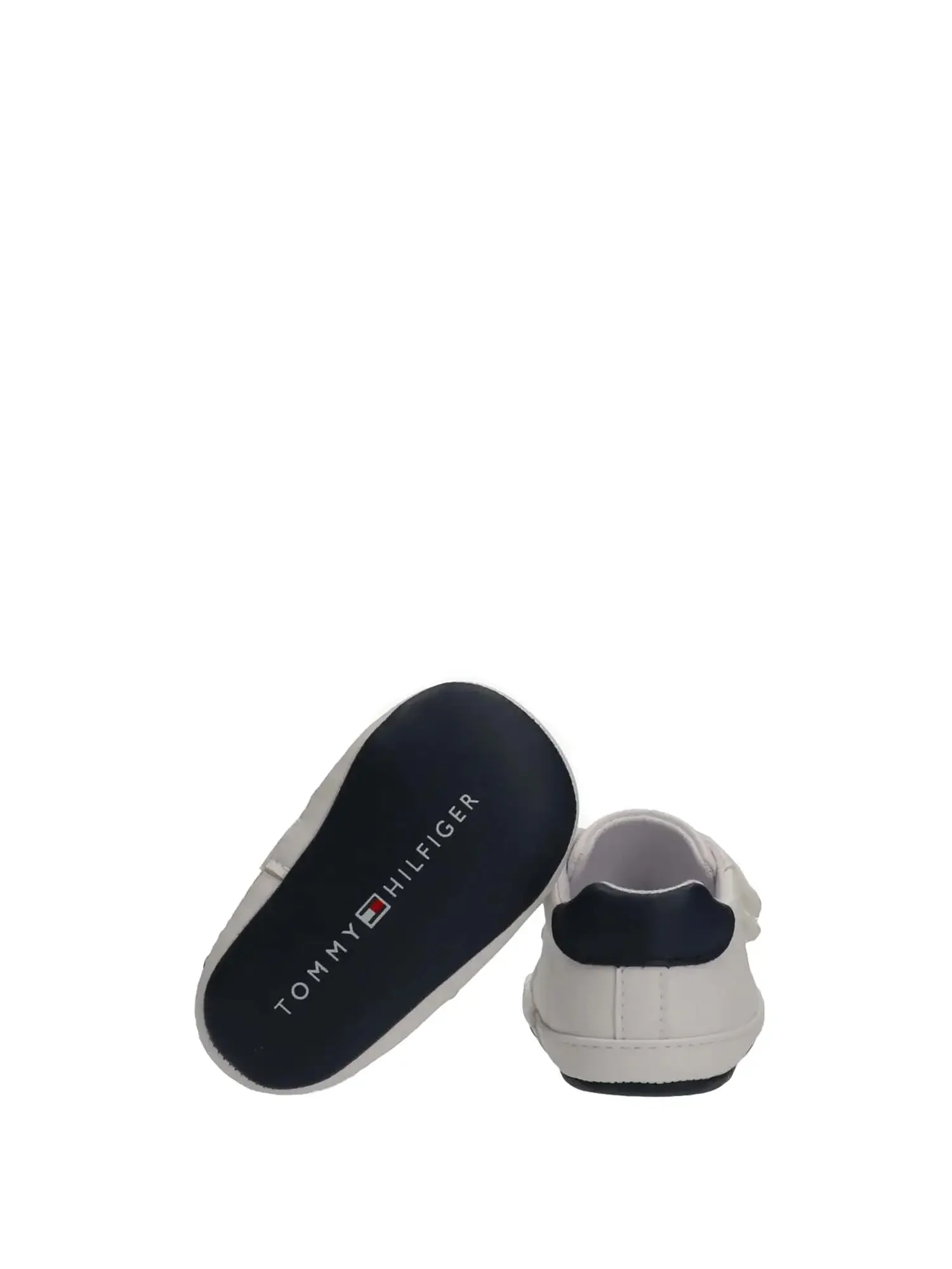 SNEAKERS BAMBINO - TOMMY HILFIGER WHITE-BLUE - T0B9-34328-1582 - Image 4