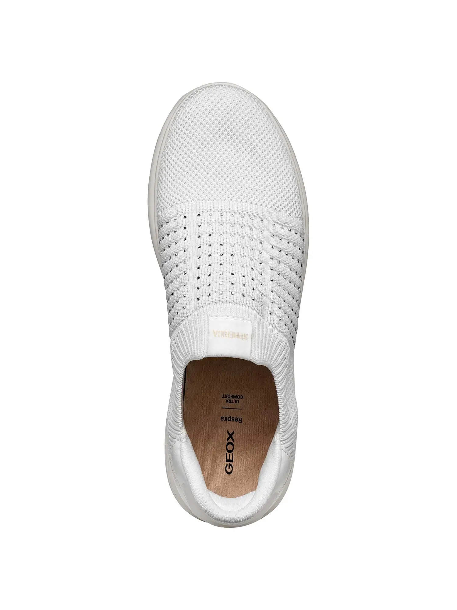SNEAKERS DONNA - GEOX BIANCO - D657MC 06KHH - Image 5