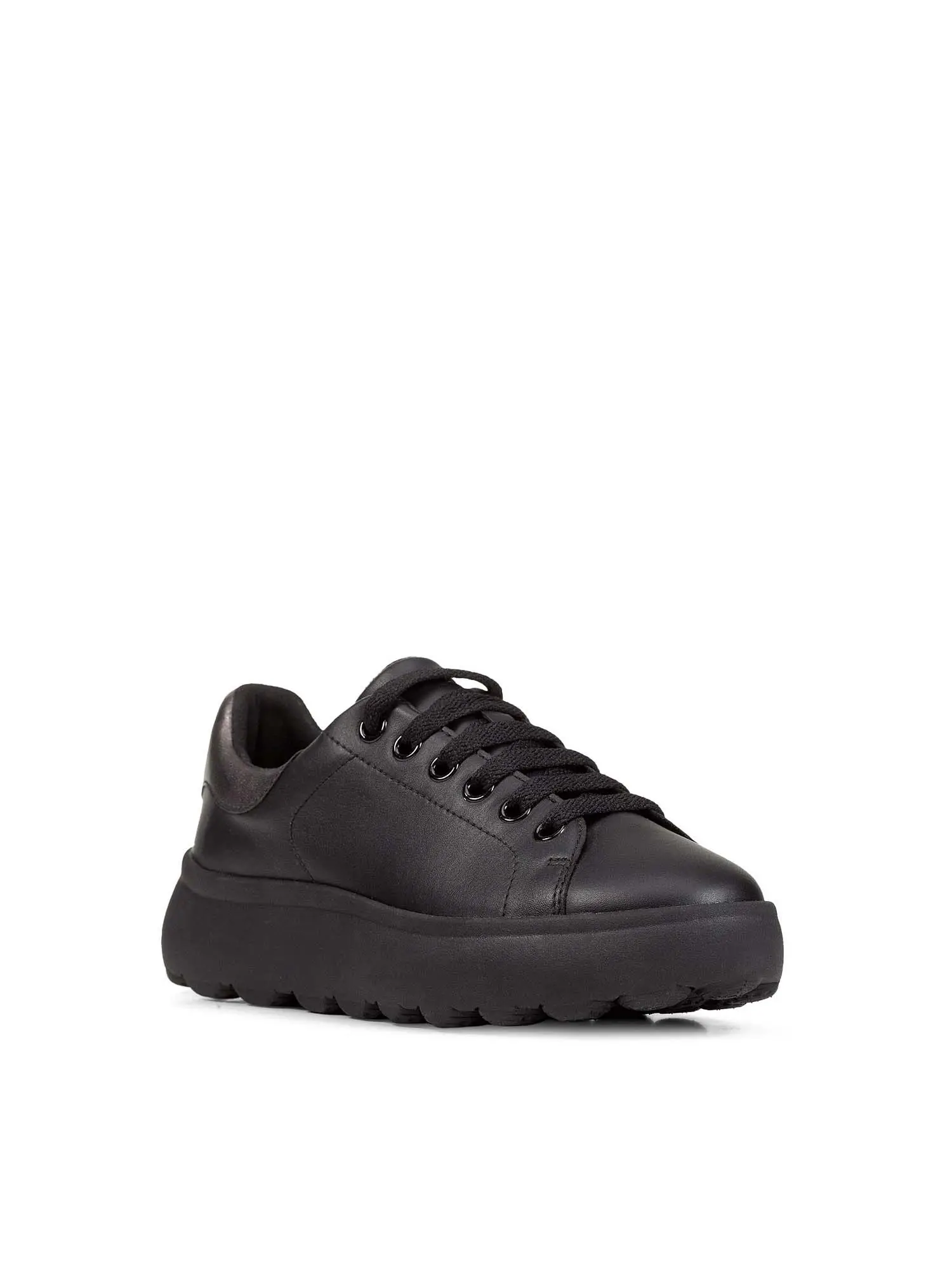 SNEAKERS DONNA - GEOX NERO-GRIGIO - D45TCD 085NF - Image 2