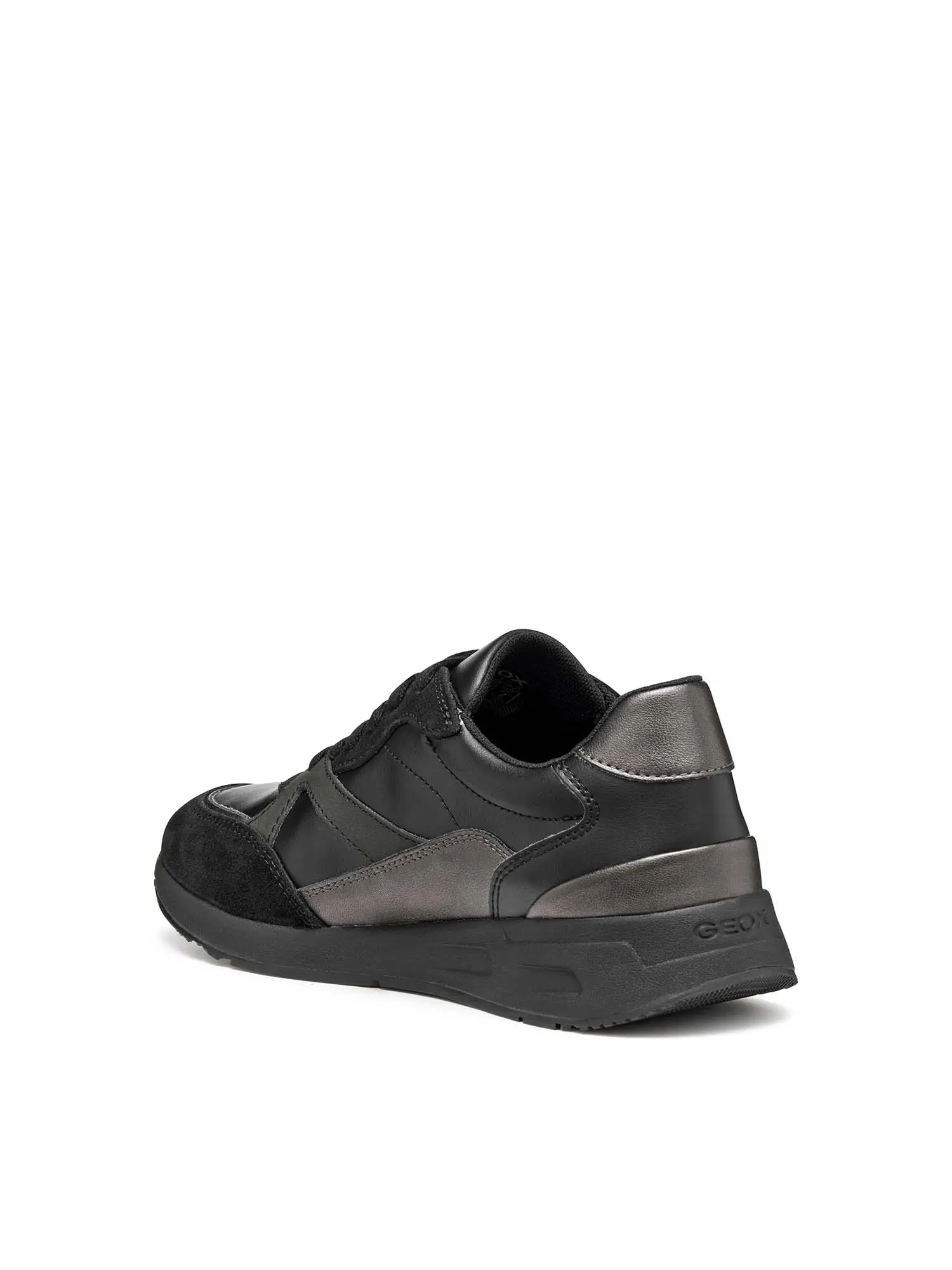 SNEAKERS DONNA - GEOX NERO-GRIGIO - D46NQA 054AJ - Image 3