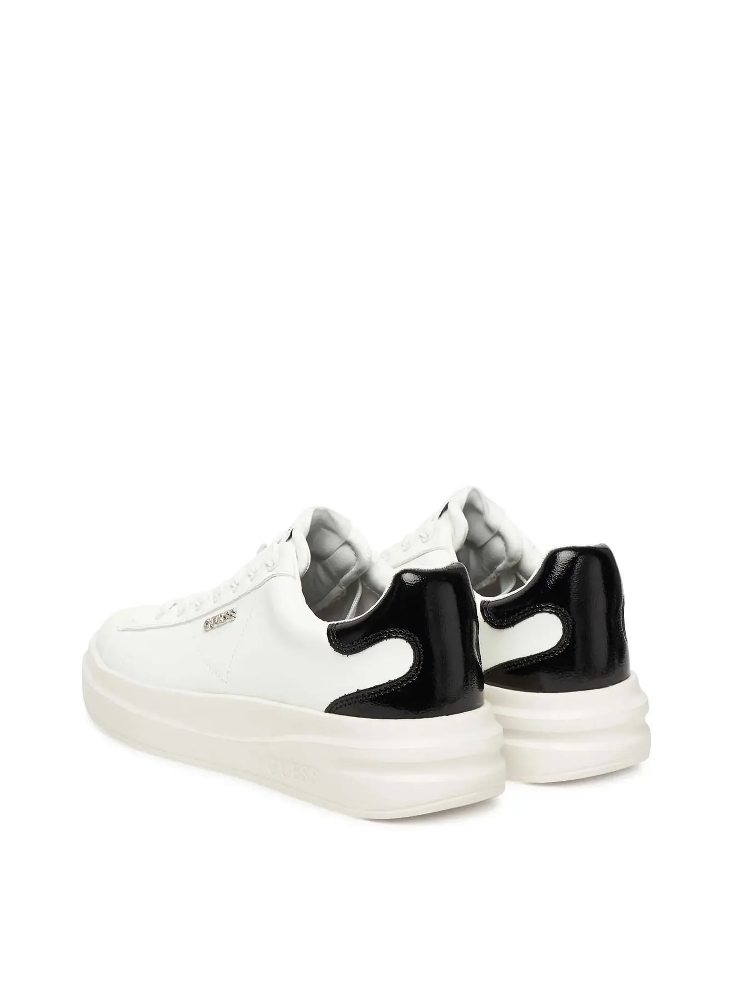 SNEAKERS DONNA - GUESS BIANCO-NERO - FLFE10 PEL12 - Image 3
