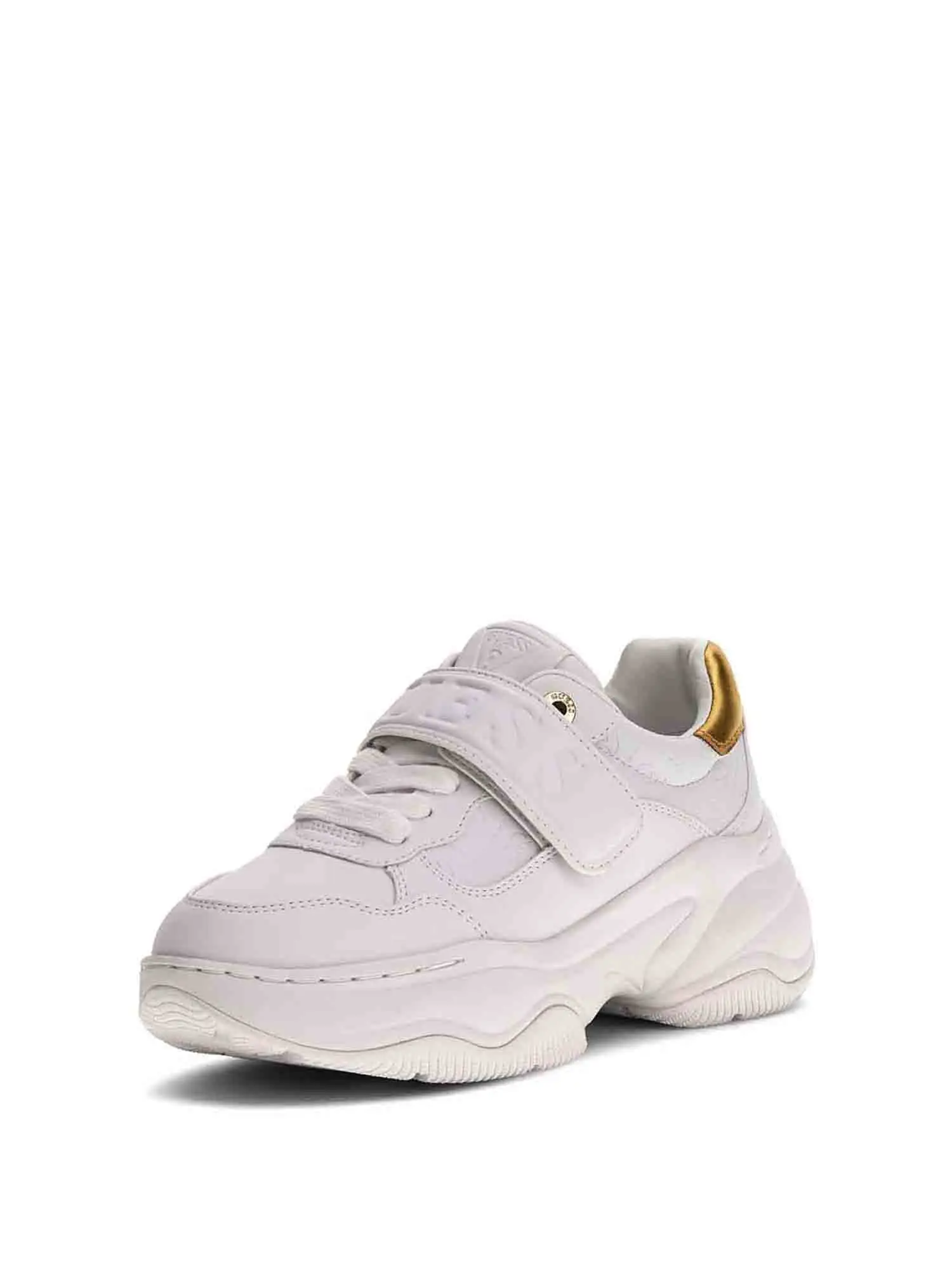 SNEAKERS DONNA - GUESS BIANCO-ORO - FLFHNN ELE12 - Image 2