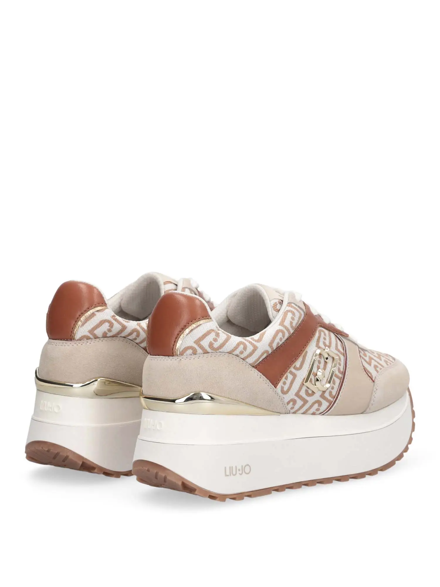 SNEAKERS DONNA - LIU-JO BEIGE - BA6019PX617 - Image 3