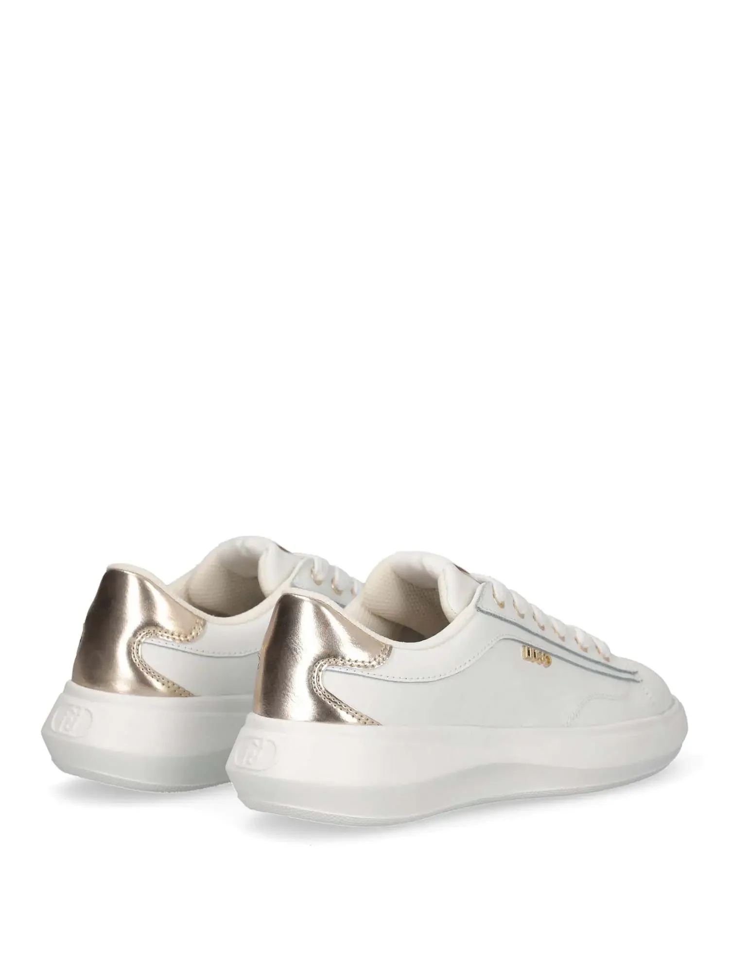 SNEAKERS DONNA - LIU-JO BIANCO-ORO - BA6069PX026 - Image 3