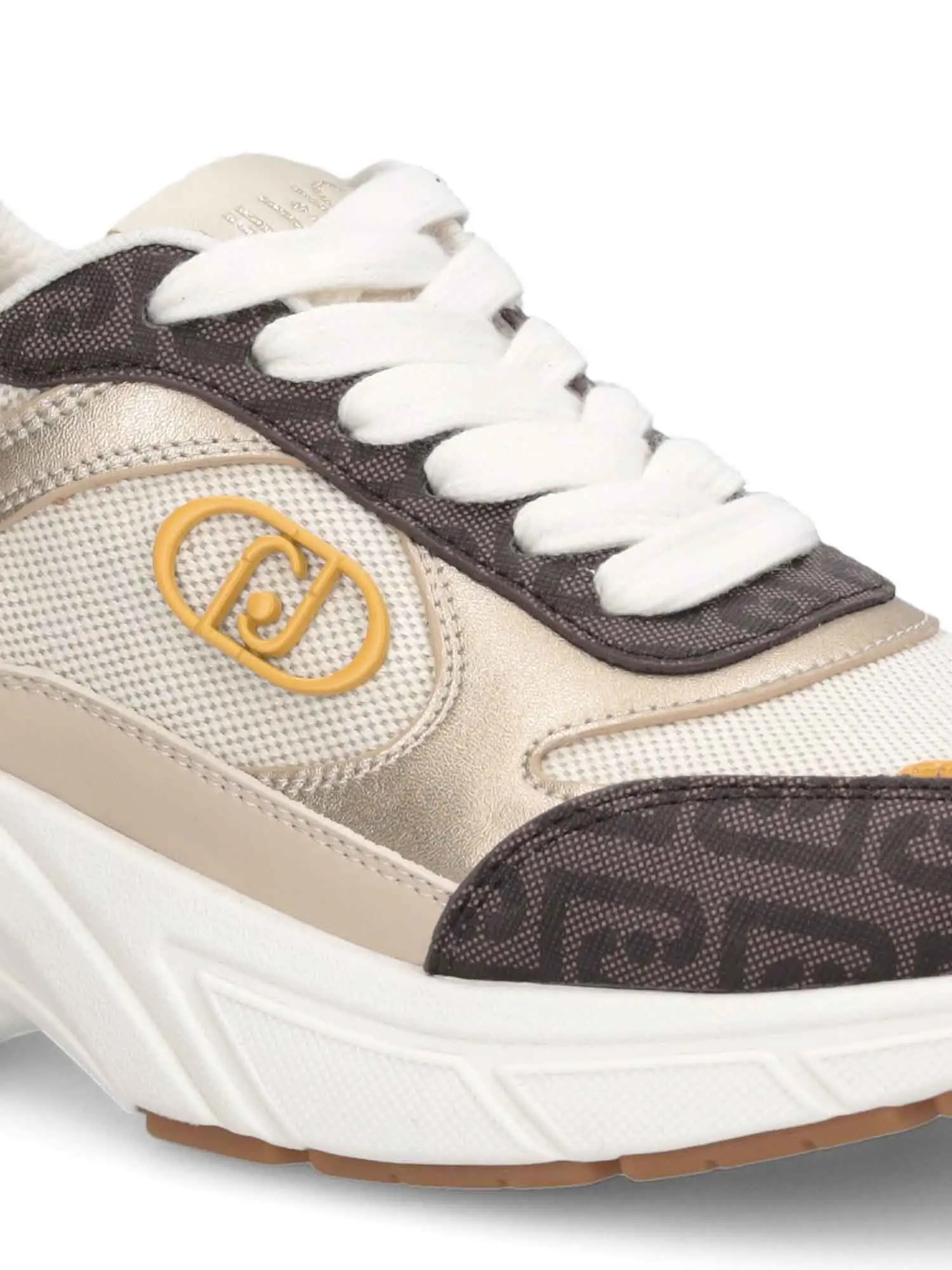 SNEAKERS DONNA - LIU-JO MARRONE-BEIGE - BA6045PX831 - Image 5