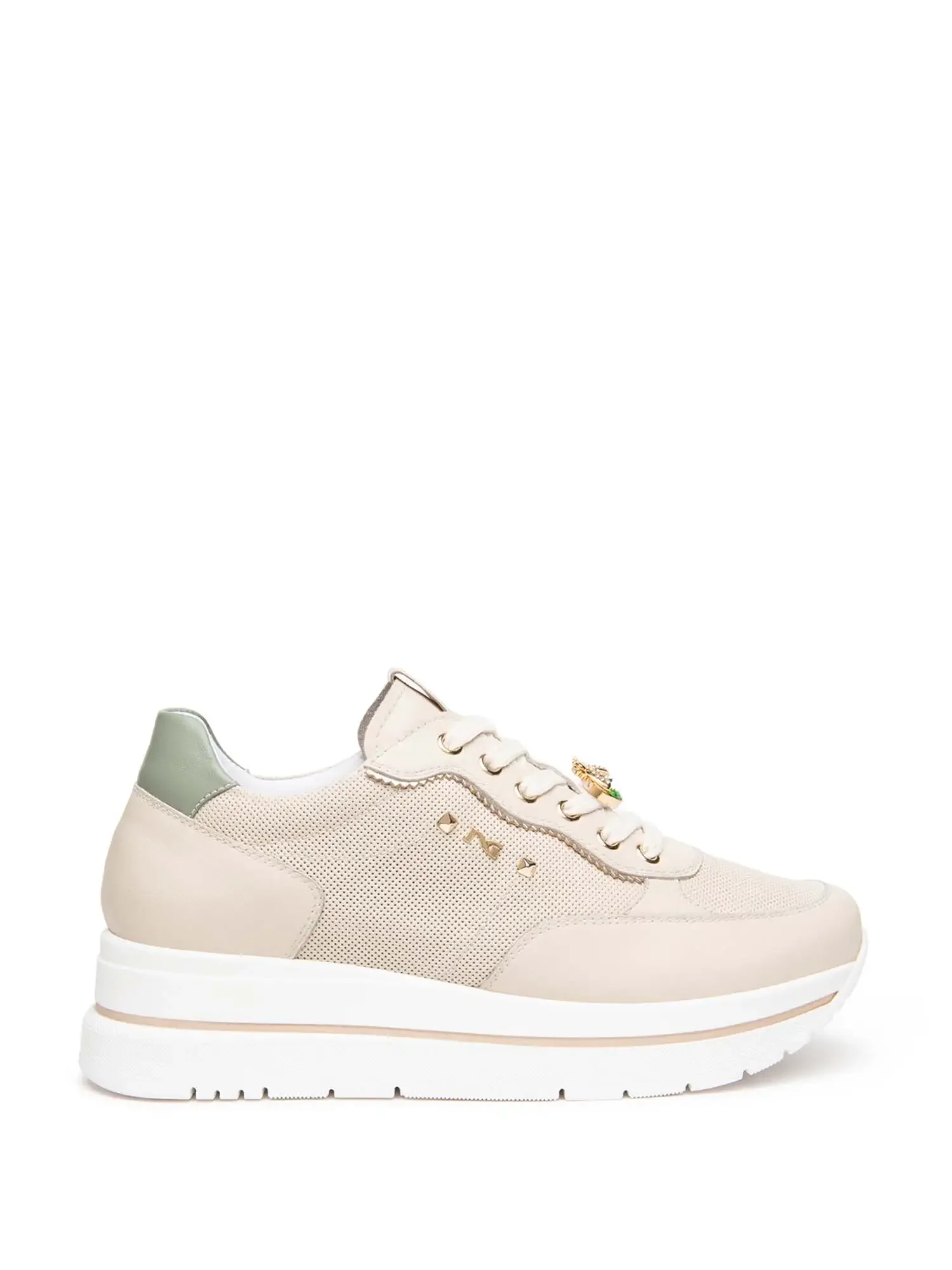 SNEAKERS DONNA - NERO GIARDINI AVORIO - E615202D