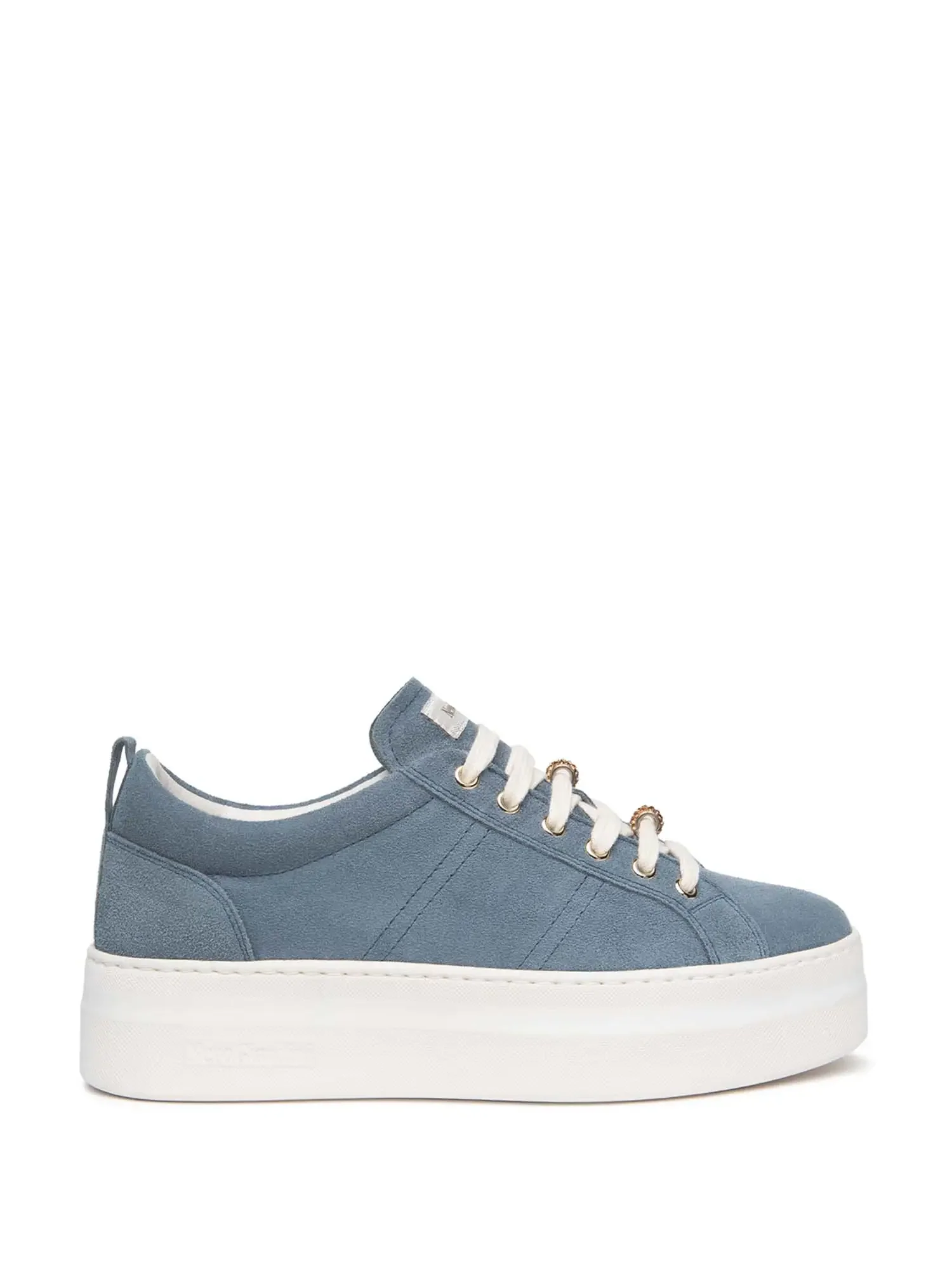 SNEAKERS DONNA - NERO GIARDINI BLU - E615310D