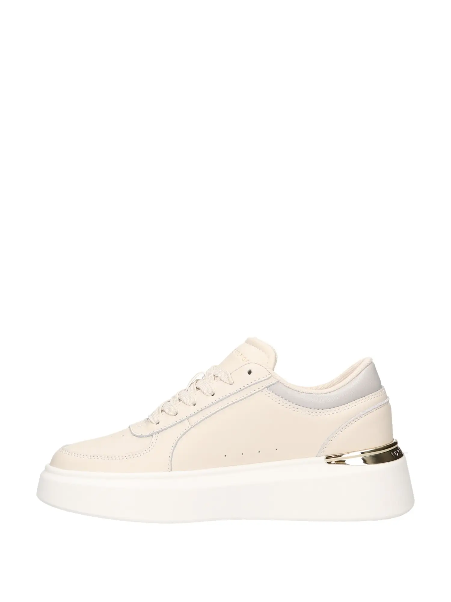 SNEAKERS DONNA - TOMMY HILFIGER CREMA - FW0FW09364 - Image 4