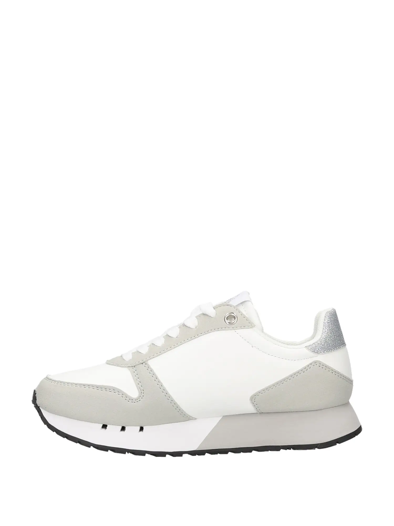 SNEAKERS DONNA - US POLO ASSN. BIANCO-ARGENTO - DENI004W/6YH1 - Image 4