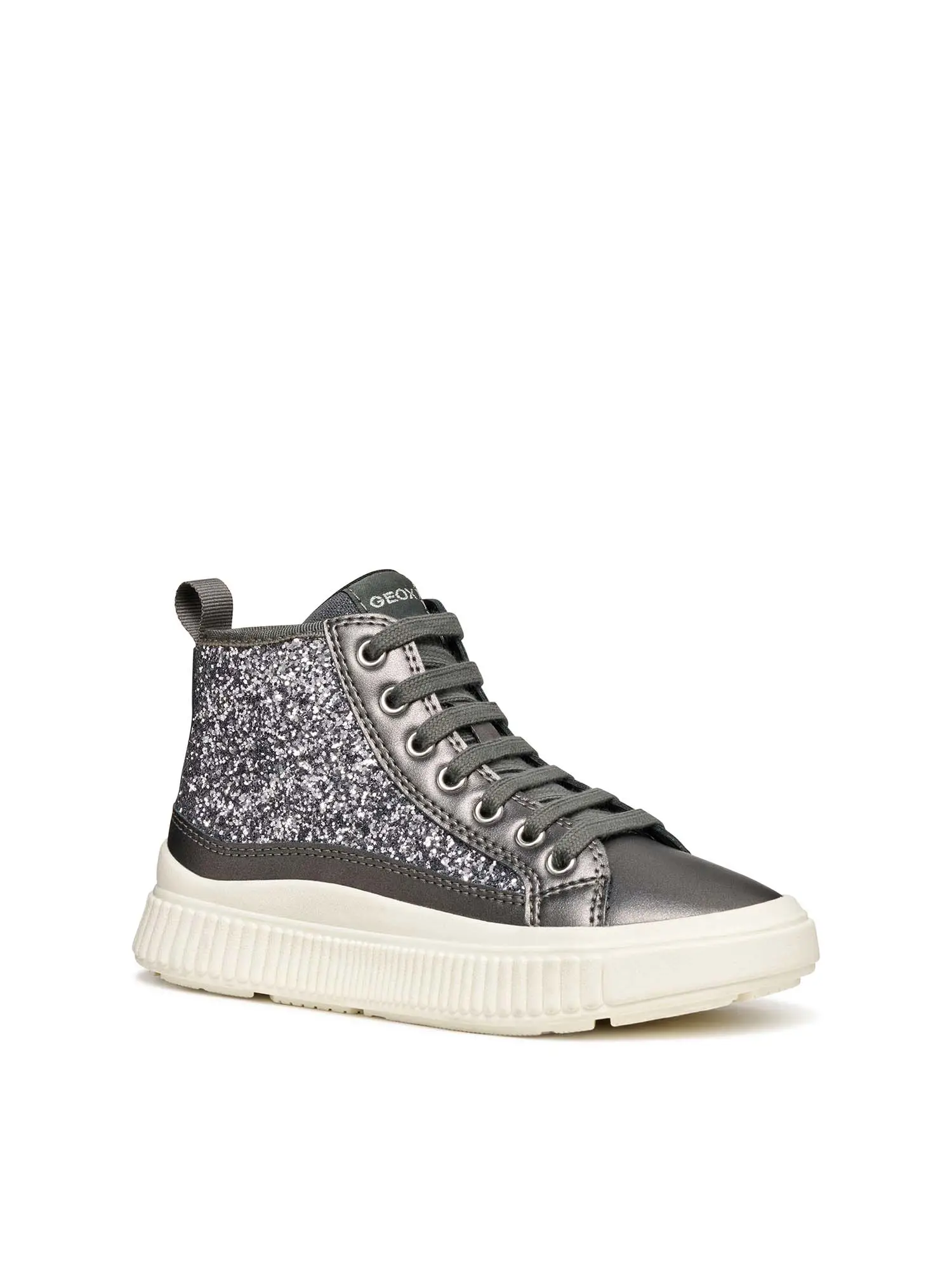 SNEAKERS RAGAZZA - GEOX ARGENTO - J56M3G 0EWNF - Image 2