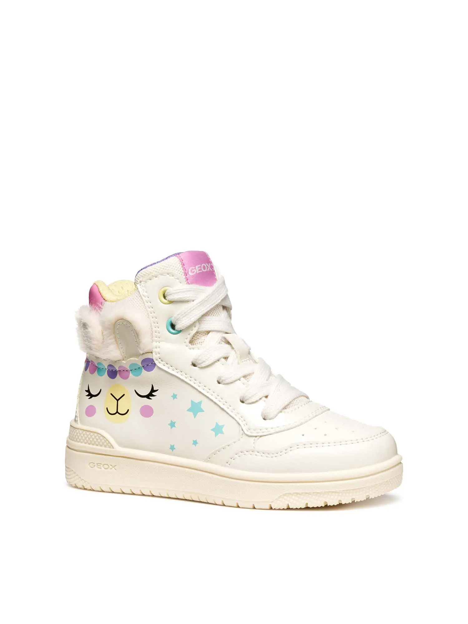 SNEAKERS RAGAZZA - GEOX AVORIO-MULTI - J56HXE 0BCKN - Image 2